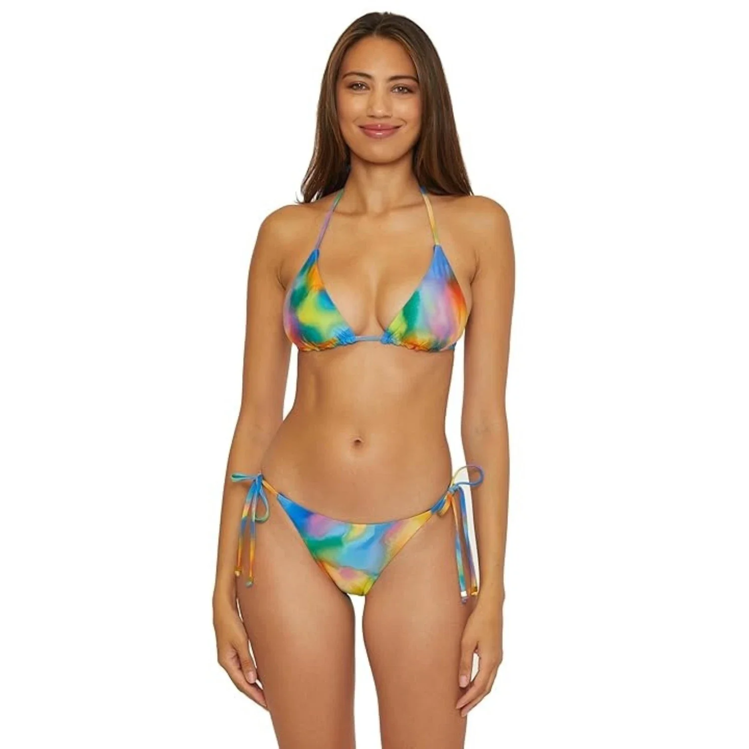 Becca by Rebecca Virtue Paper Mache Demi Women Multi Bikini Bottom GBO2473 - Image 3