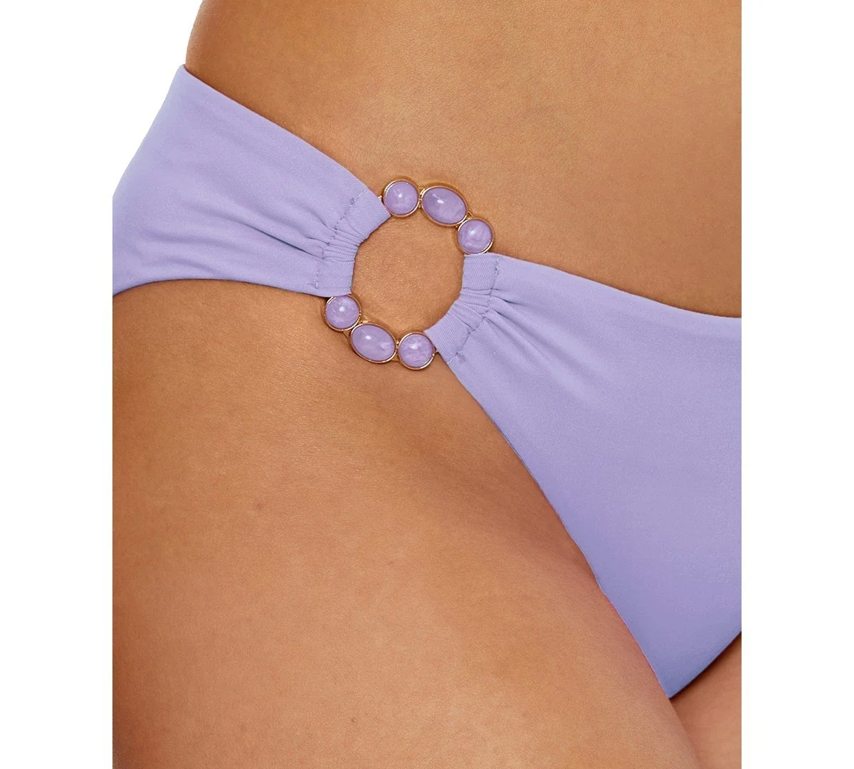 Becca Marble Canyon Bikini Bottom Women's Purple Hipster Swimwear DDR2600 - Image 5