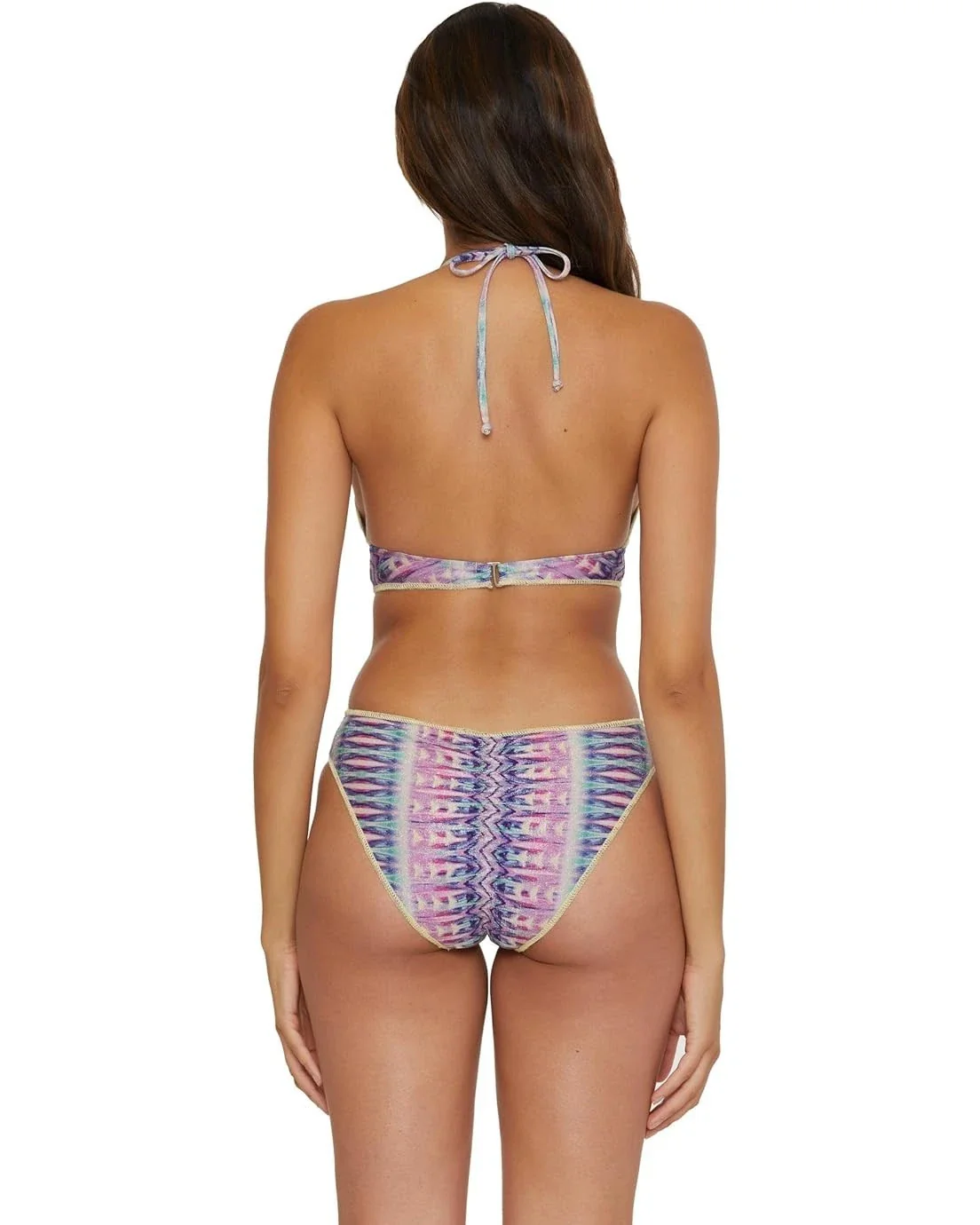 Becca Tulum Adela Bikini Bottom Women's Multicolor Hipster Swimwear GBO2309 - Image 4