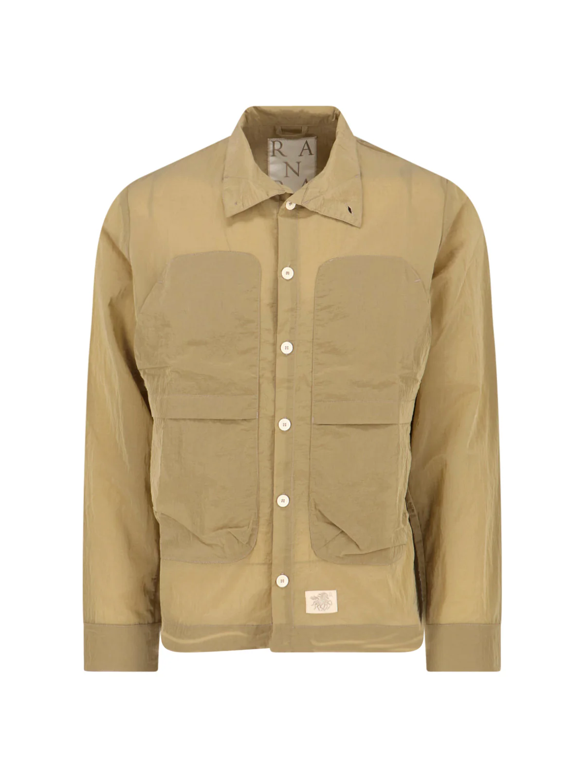 Beige Epitome Classic Collar Jacket