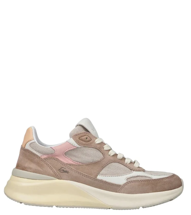 Beige Fuga 20 Suede Insert Sneakers