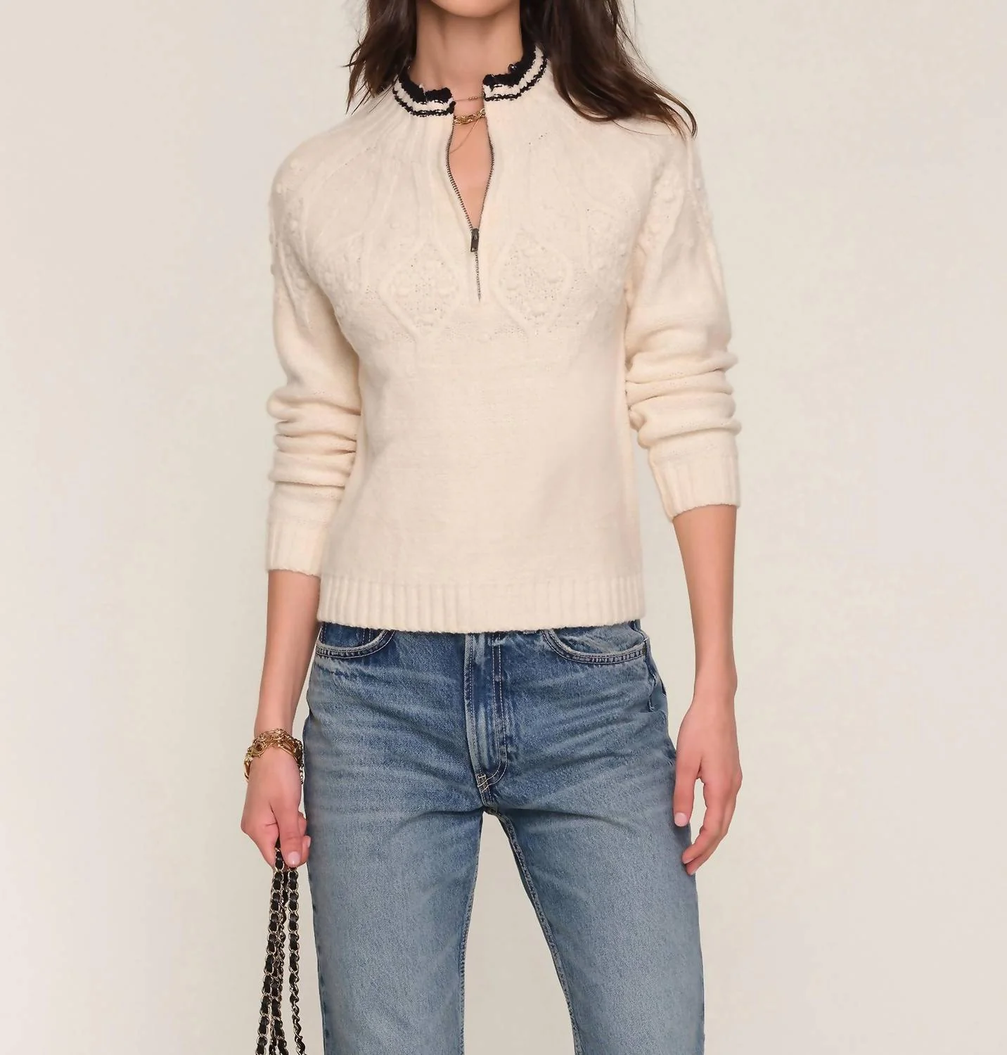 Belini Sweater In Ivory