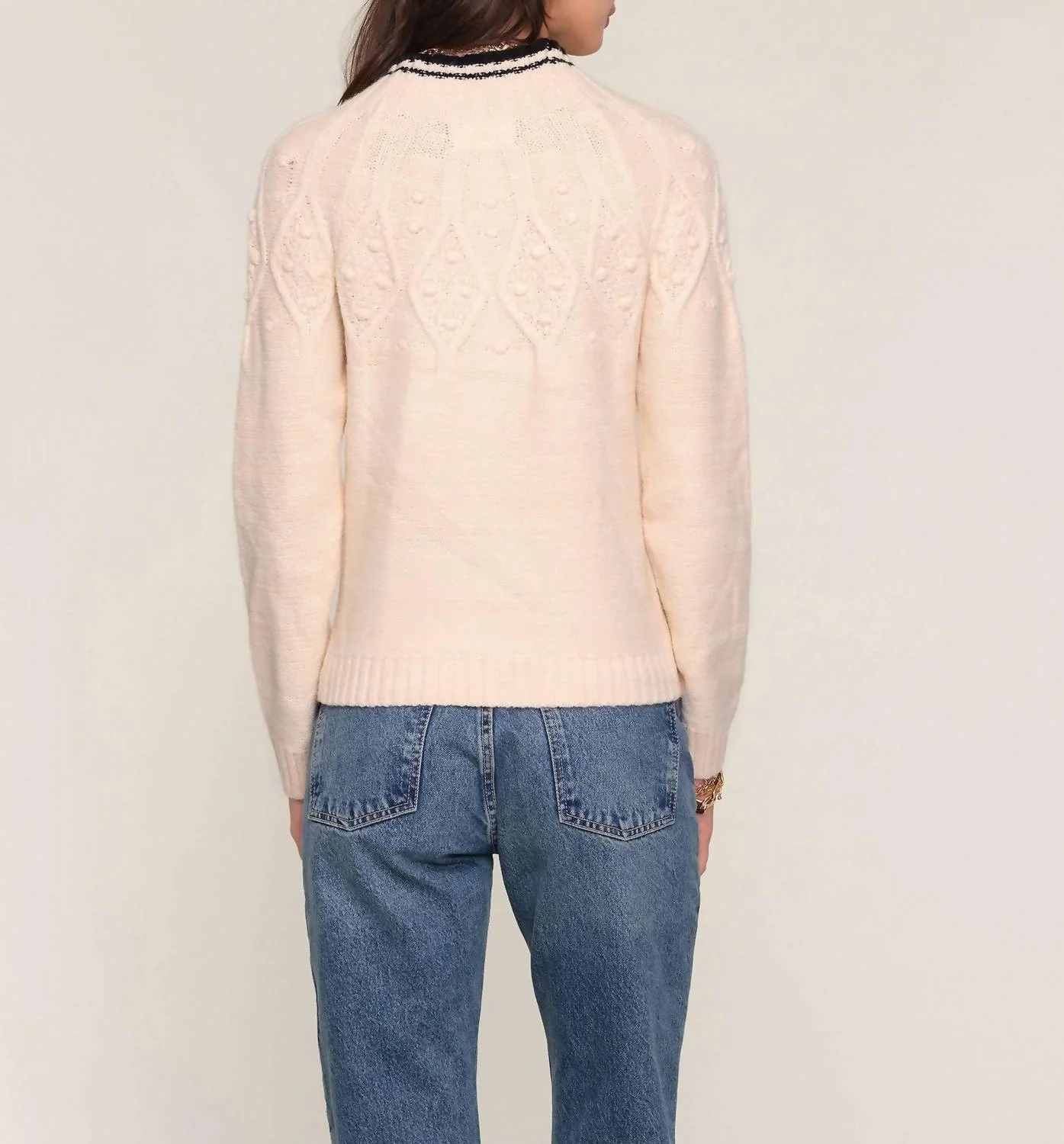 Belini Sweater In Ivory - Image 2