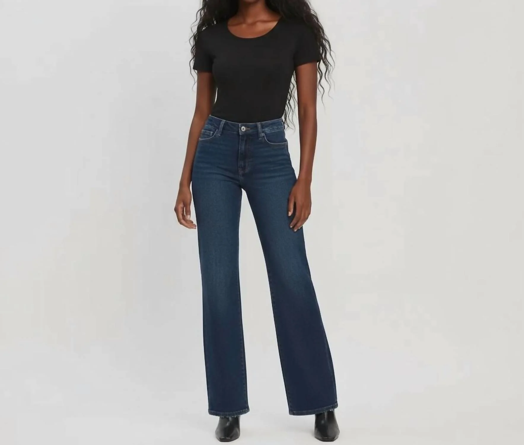 Bella Flare Jeans In Restructure