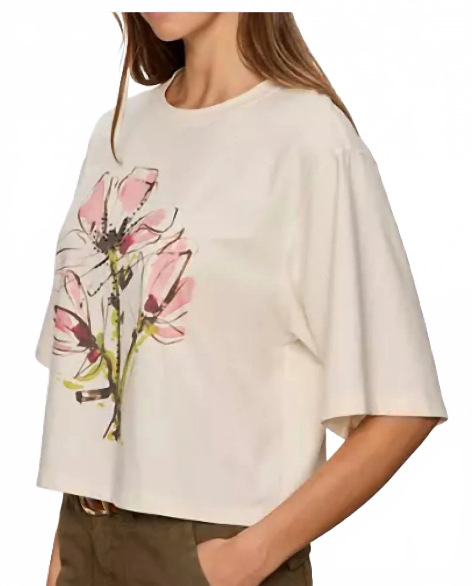 Belle Artist Tee In Fleur - Image 3