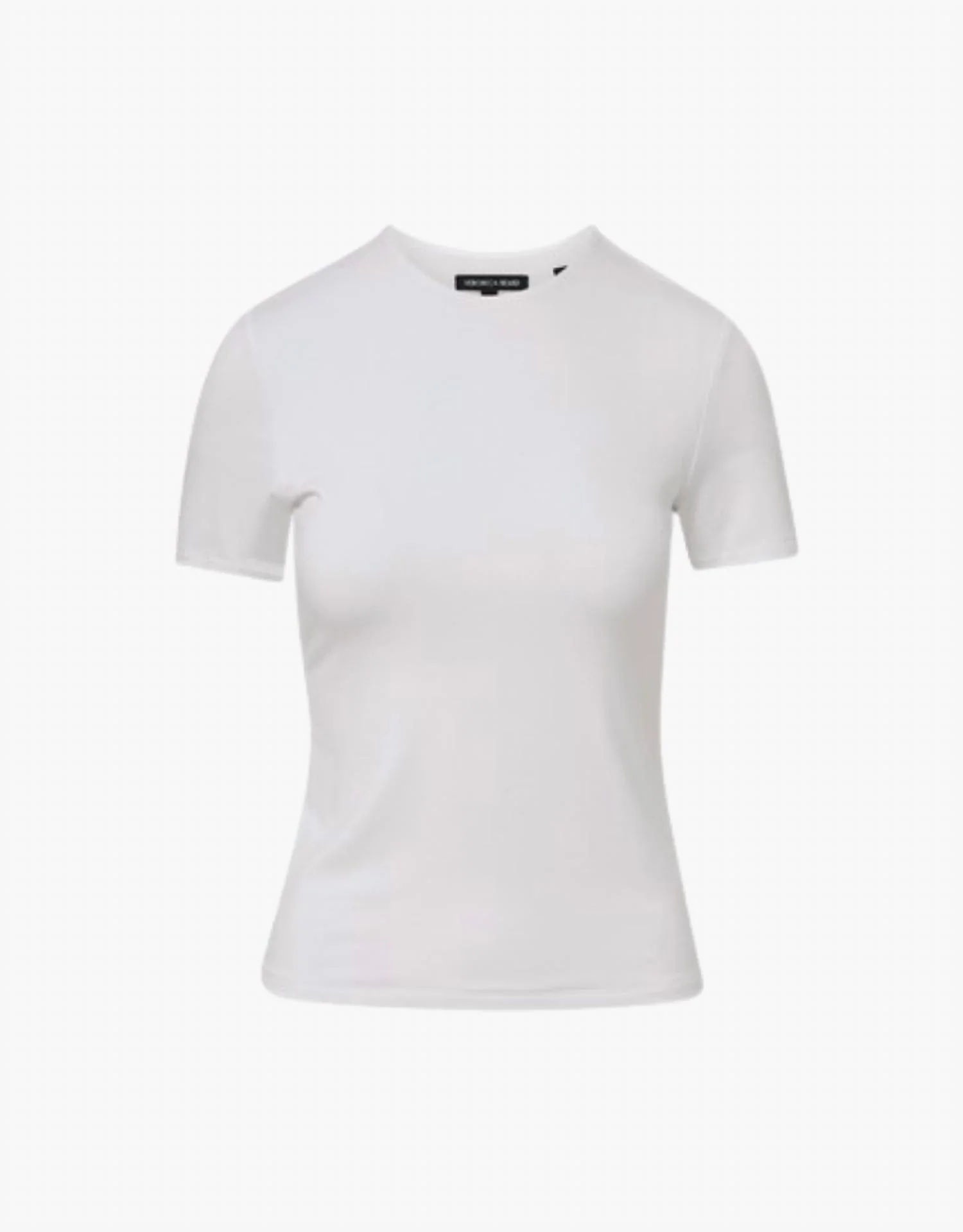 Benedict Crewneck T-Shirt In White - Image 5