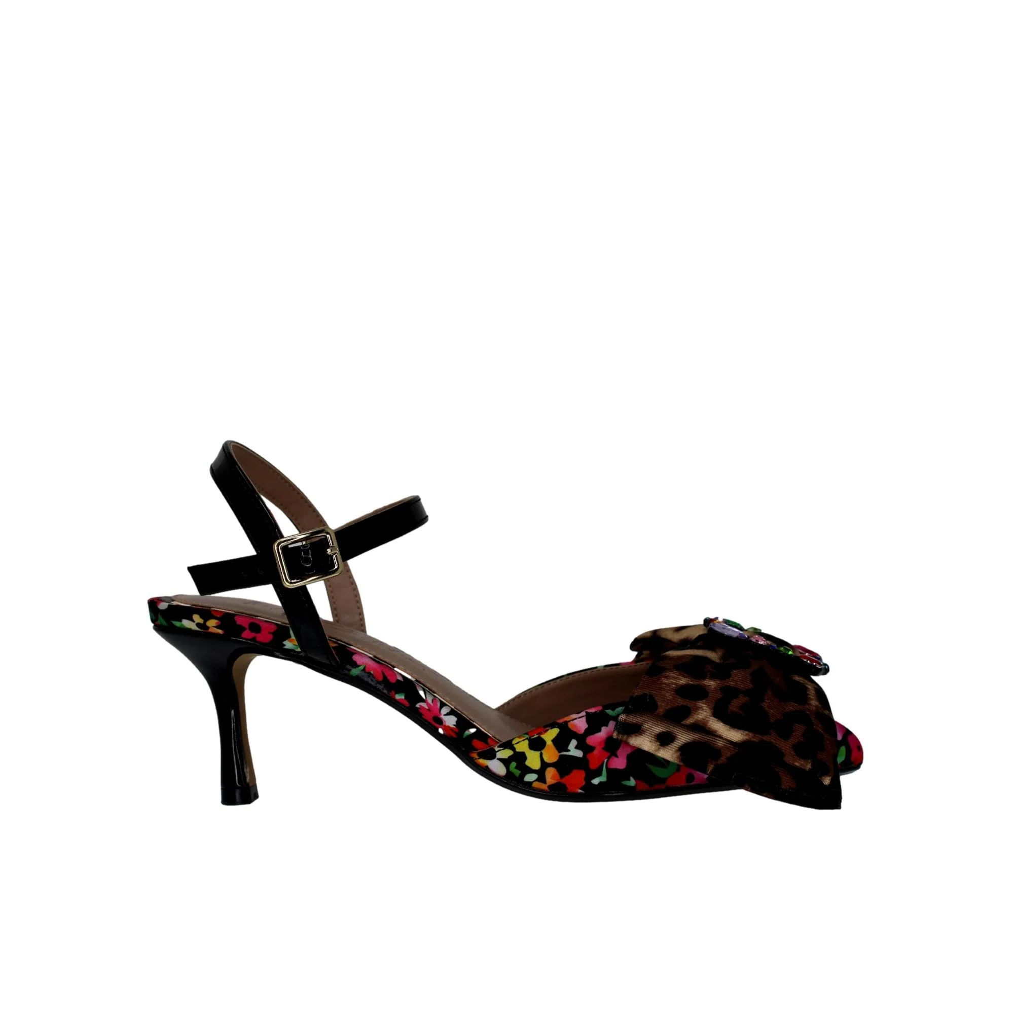 Betsey Johnson Emely Ditsy Flora Black  EMEL01S5BDL Women's