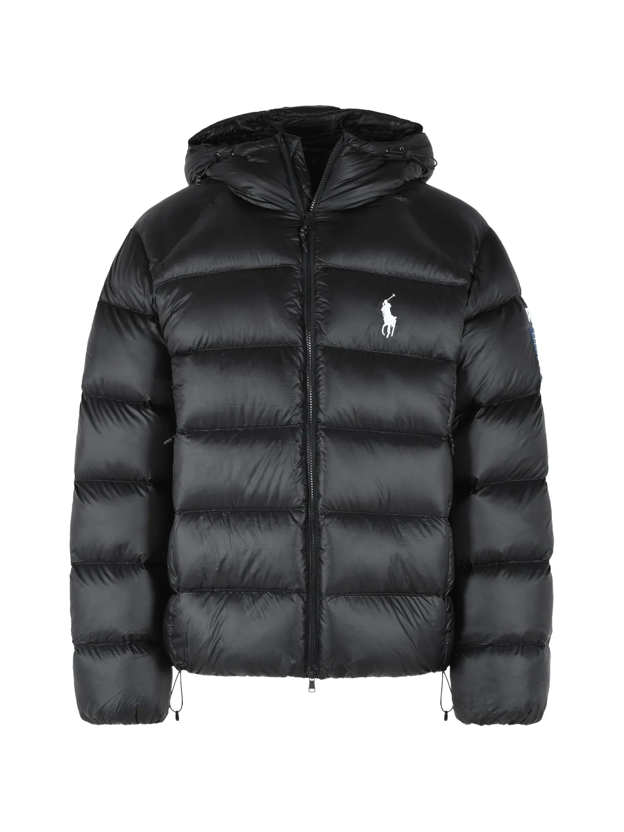 Black Bomber Jacket Quilted Puffer Jacket