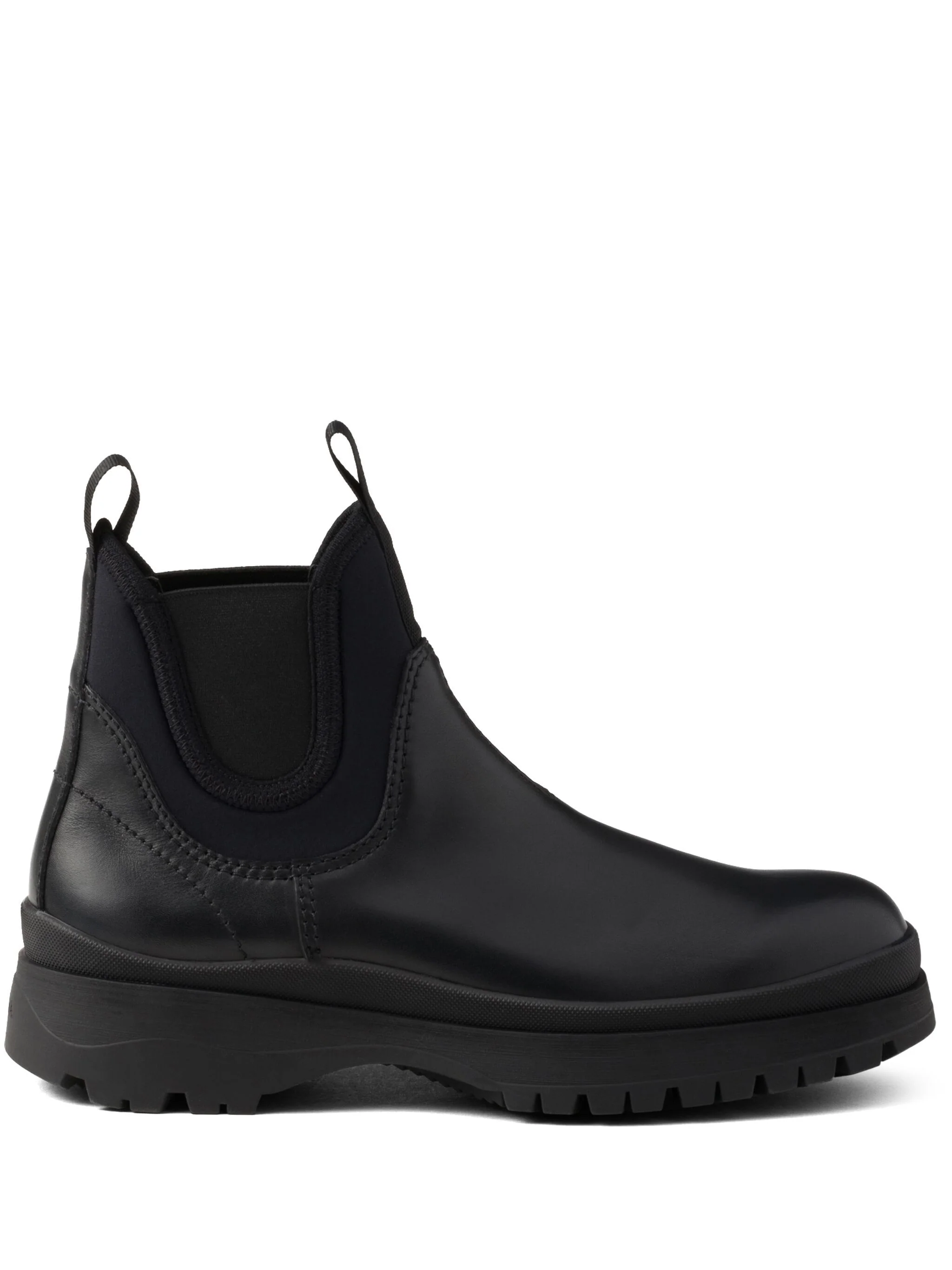 Black Brixxen Leather Chelsea Boots