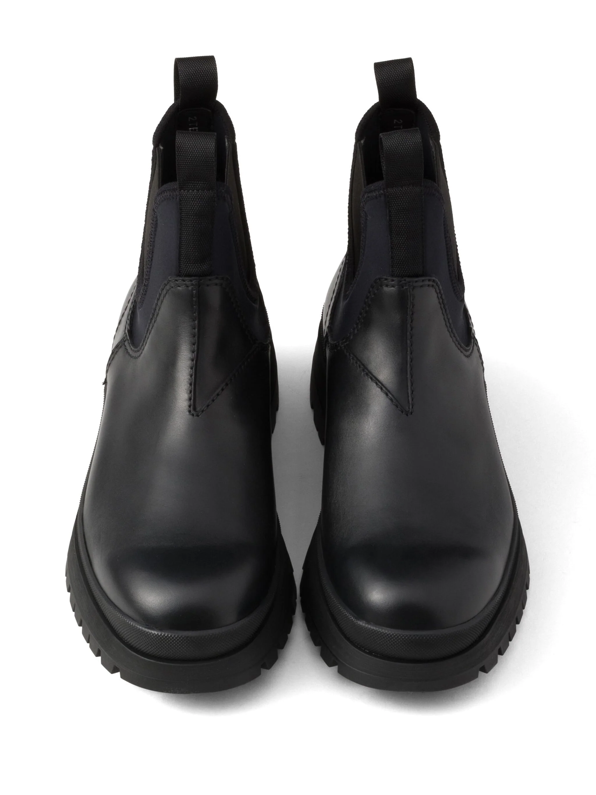 Black Brixxen Leather Chelsea Boots - Image 3