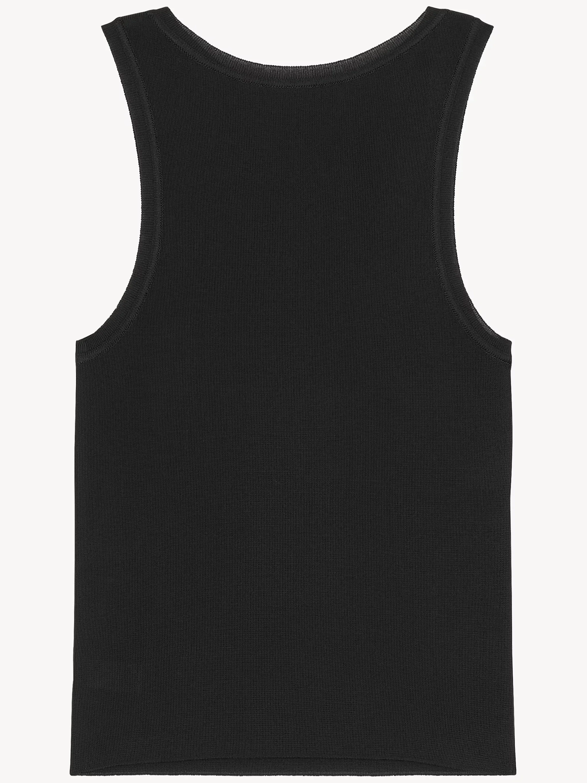 Black Canottiera In Tank Top - Image 2