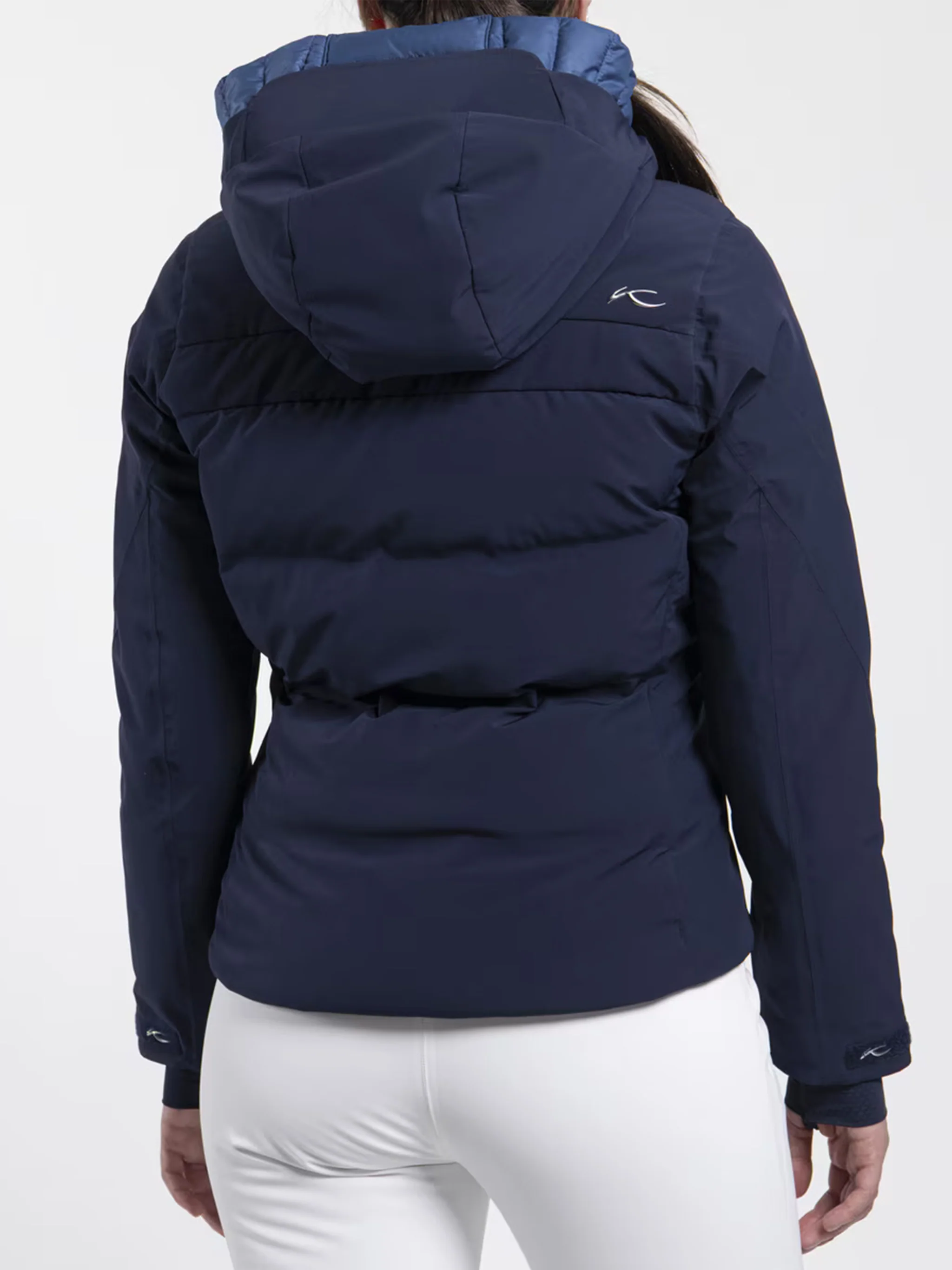 Black Capture Fitted Padded Jacket - Image 2