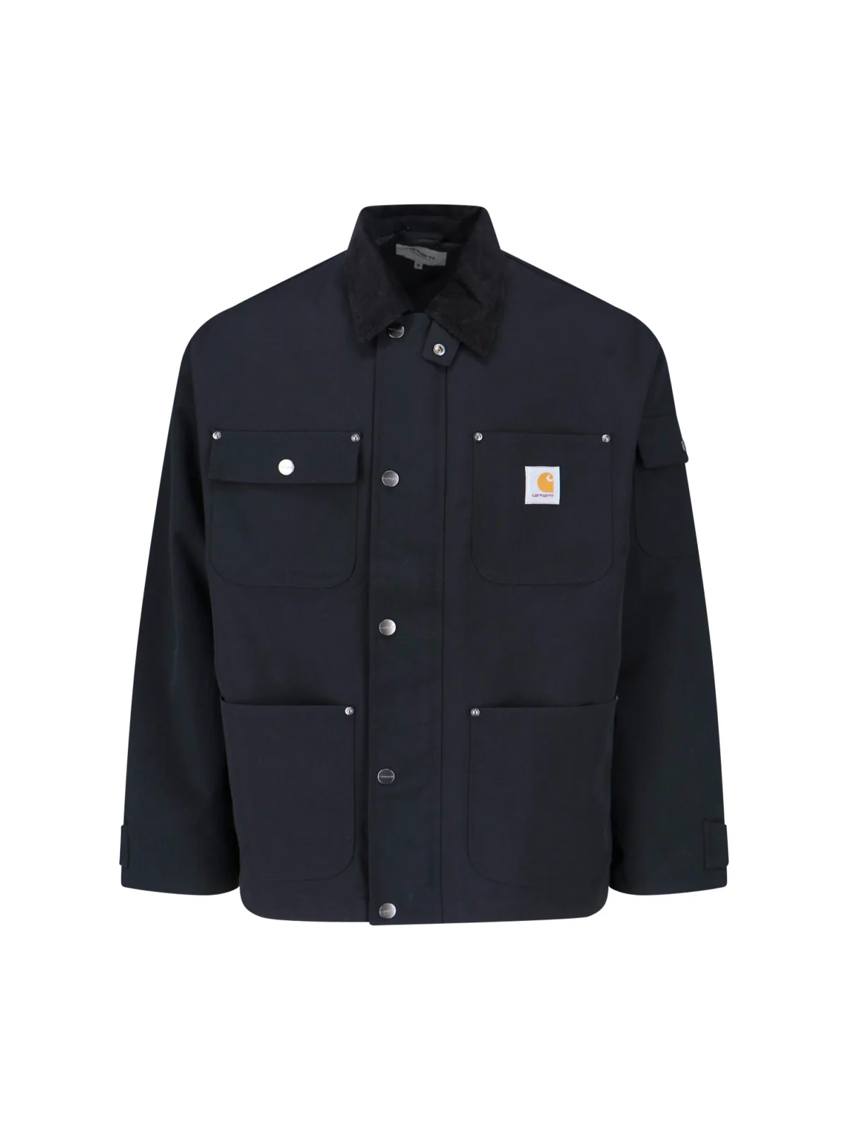 Black Clapton Structured Four Pocket Jacket