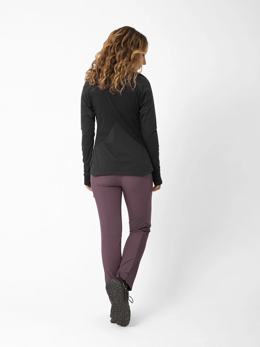 Black Eliana Hybrid Wind Fitted Jacket - Image 3