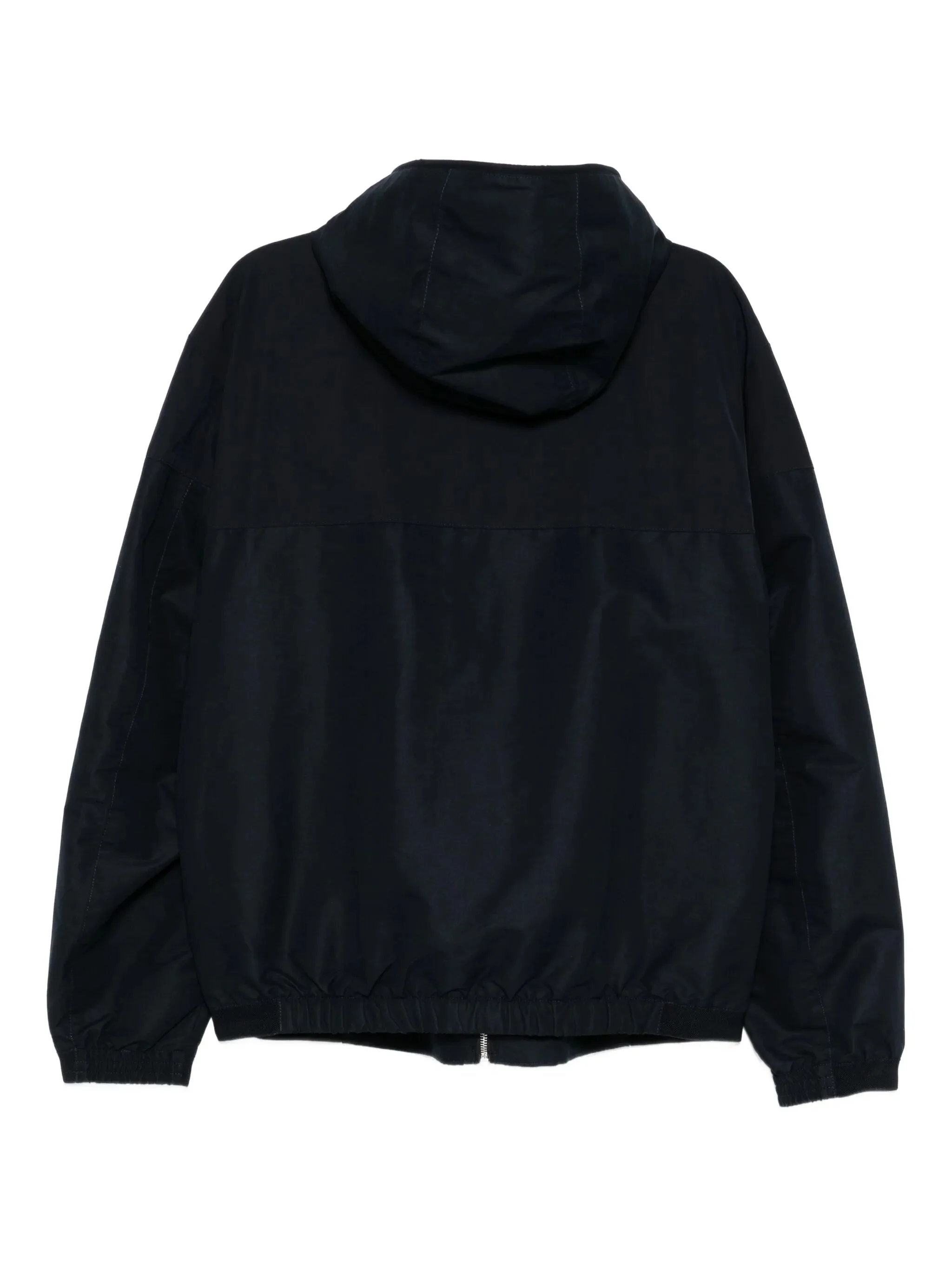 Black H Cireno Sleek Zippered Hooded Jacket - Image 2