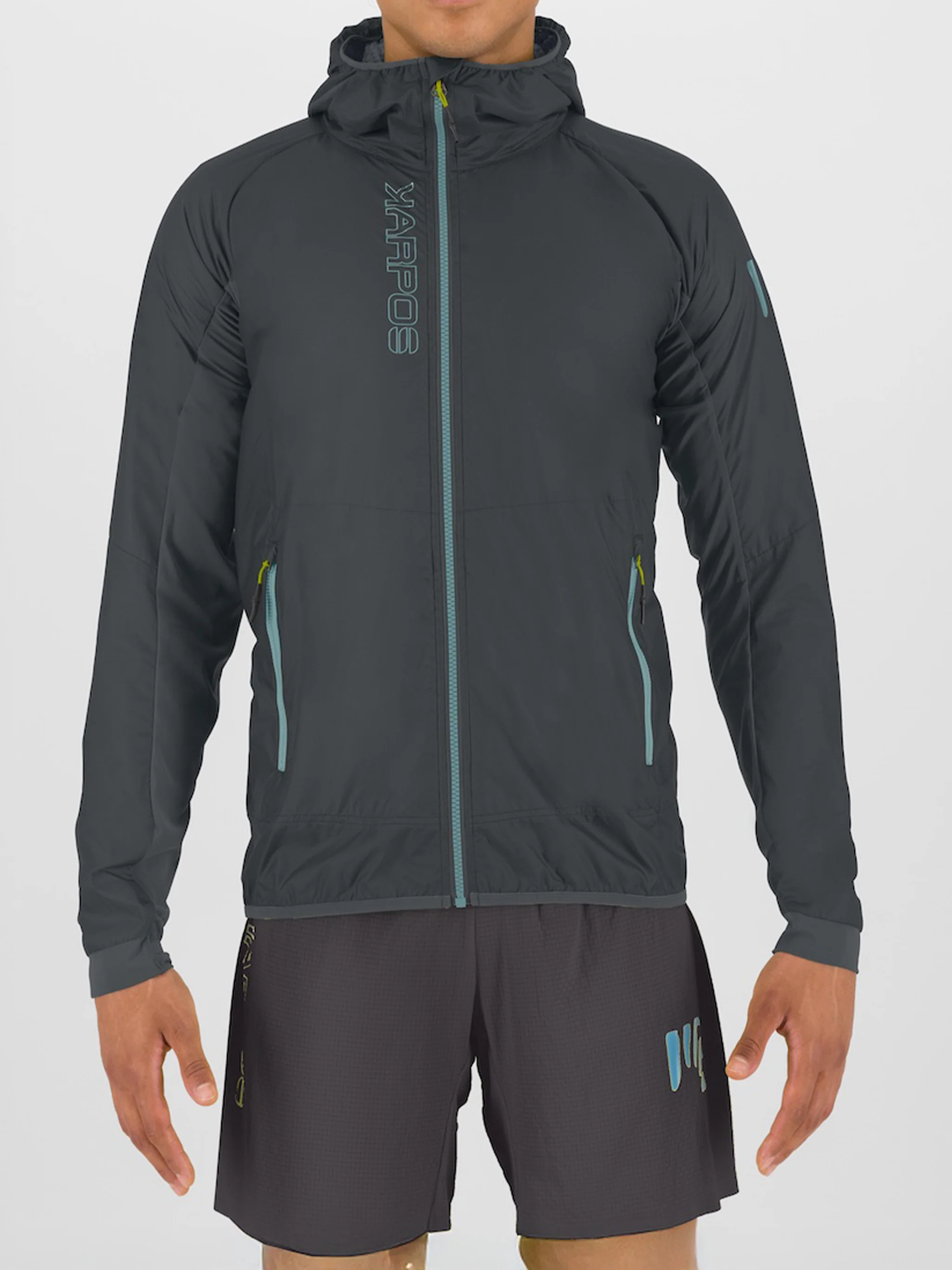 Black Lavaredo Evo Fitted Hooded Jacket
