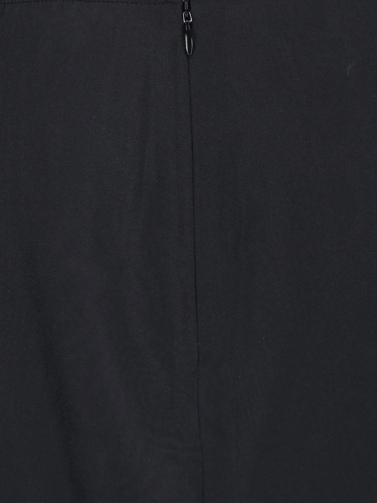 Black Layered Sheer Midi Slit Skirt - Image 4