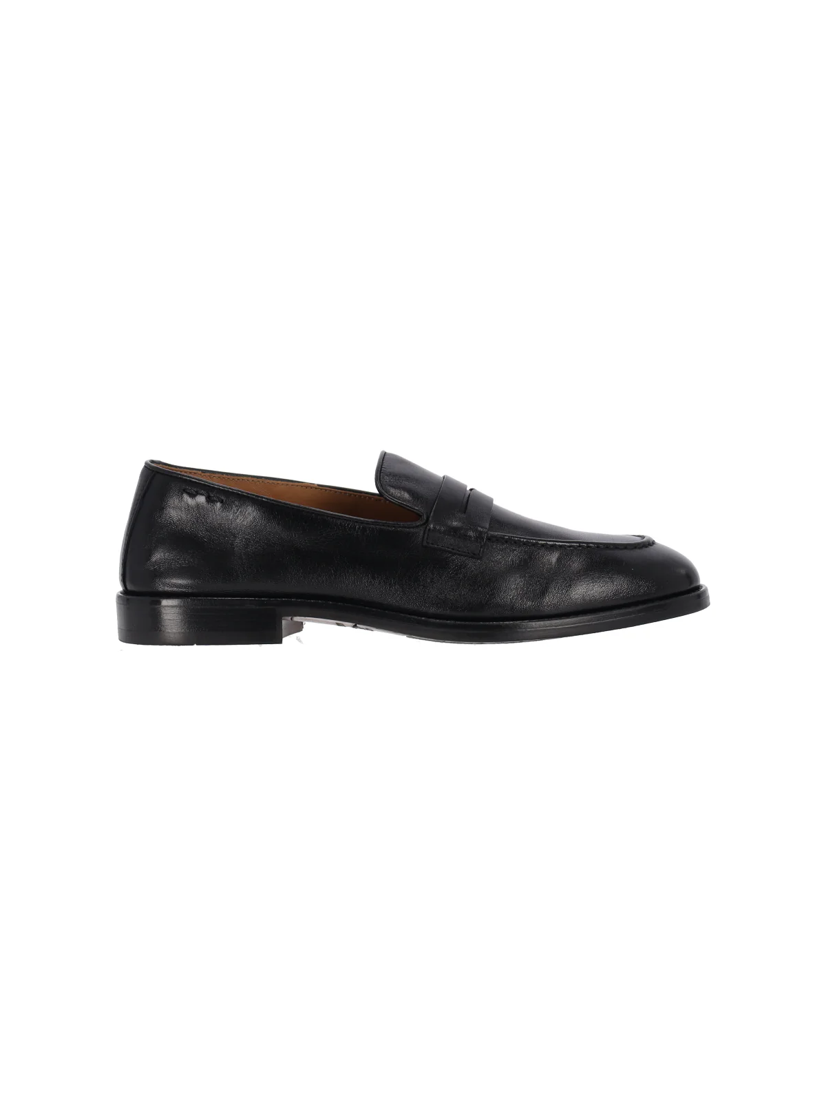 Black Leather Loafers