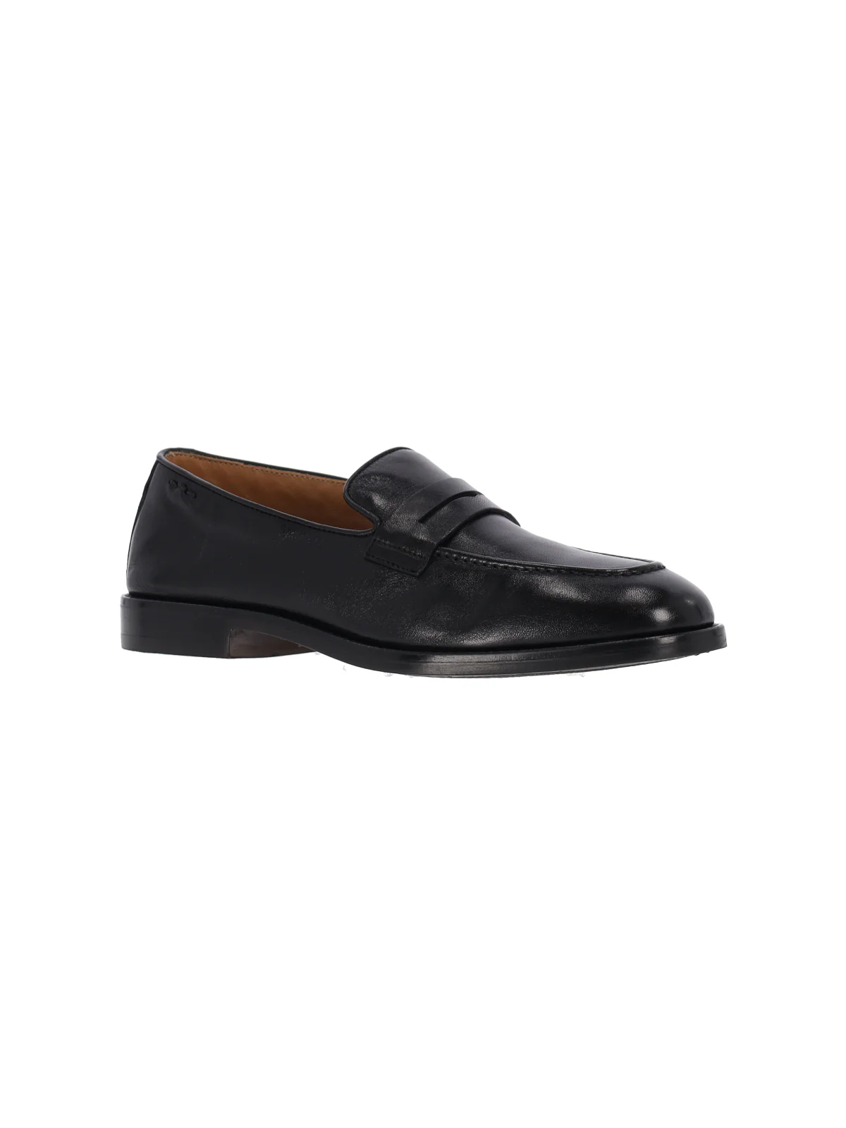 Black Leather Loafers - Image 2