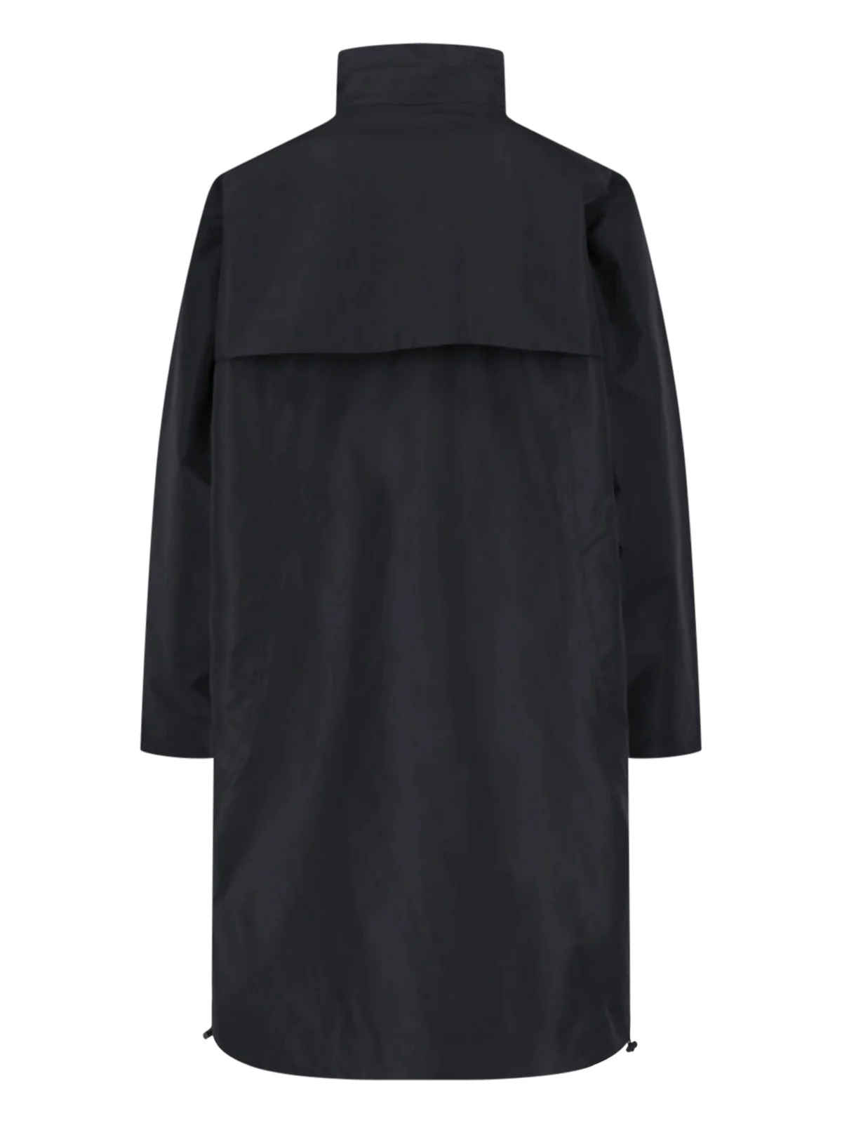 Black Minimalist High Collar Jacket - Image 2