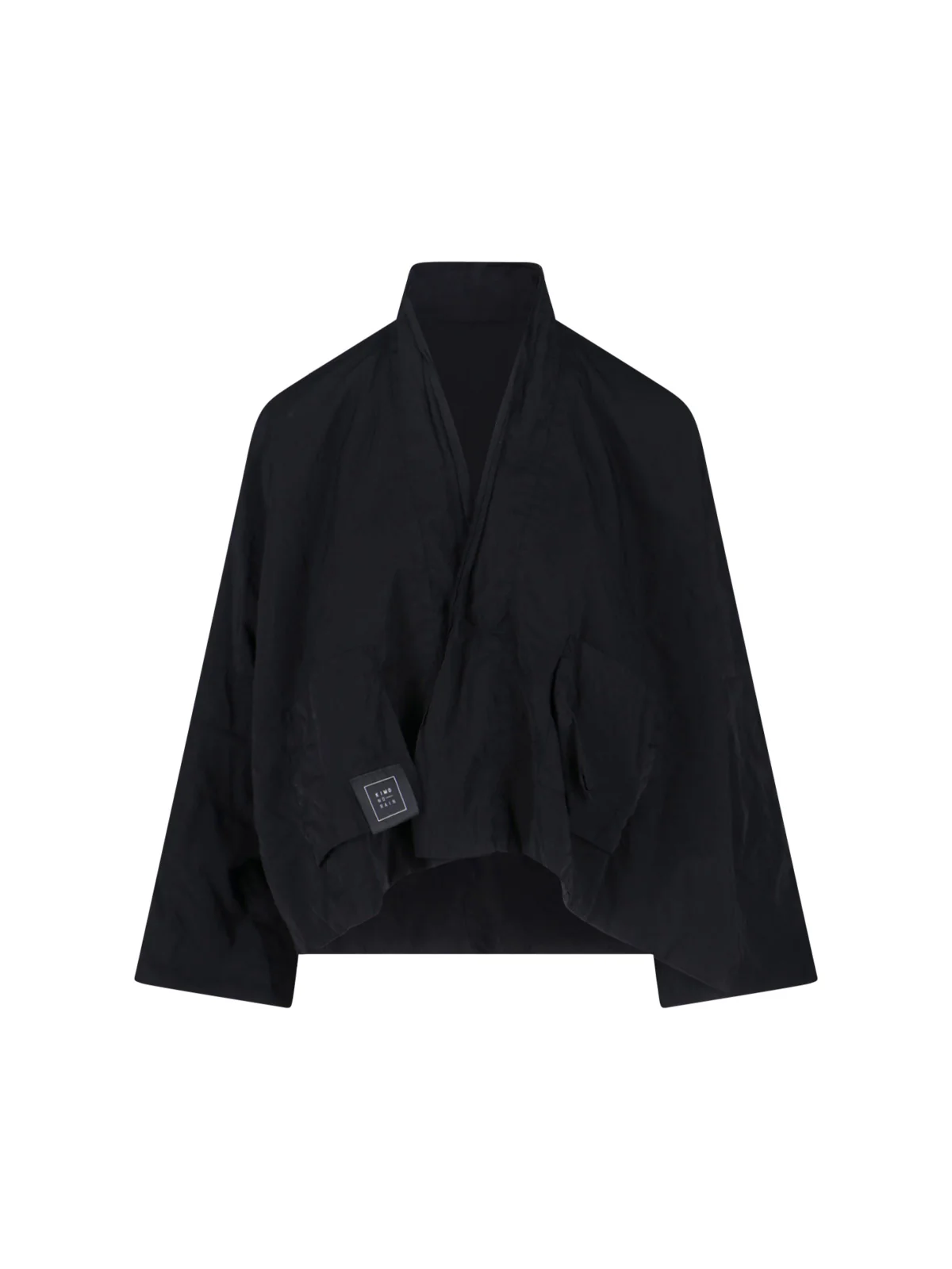 Black No-Rain Waterproof High Collar Jacket