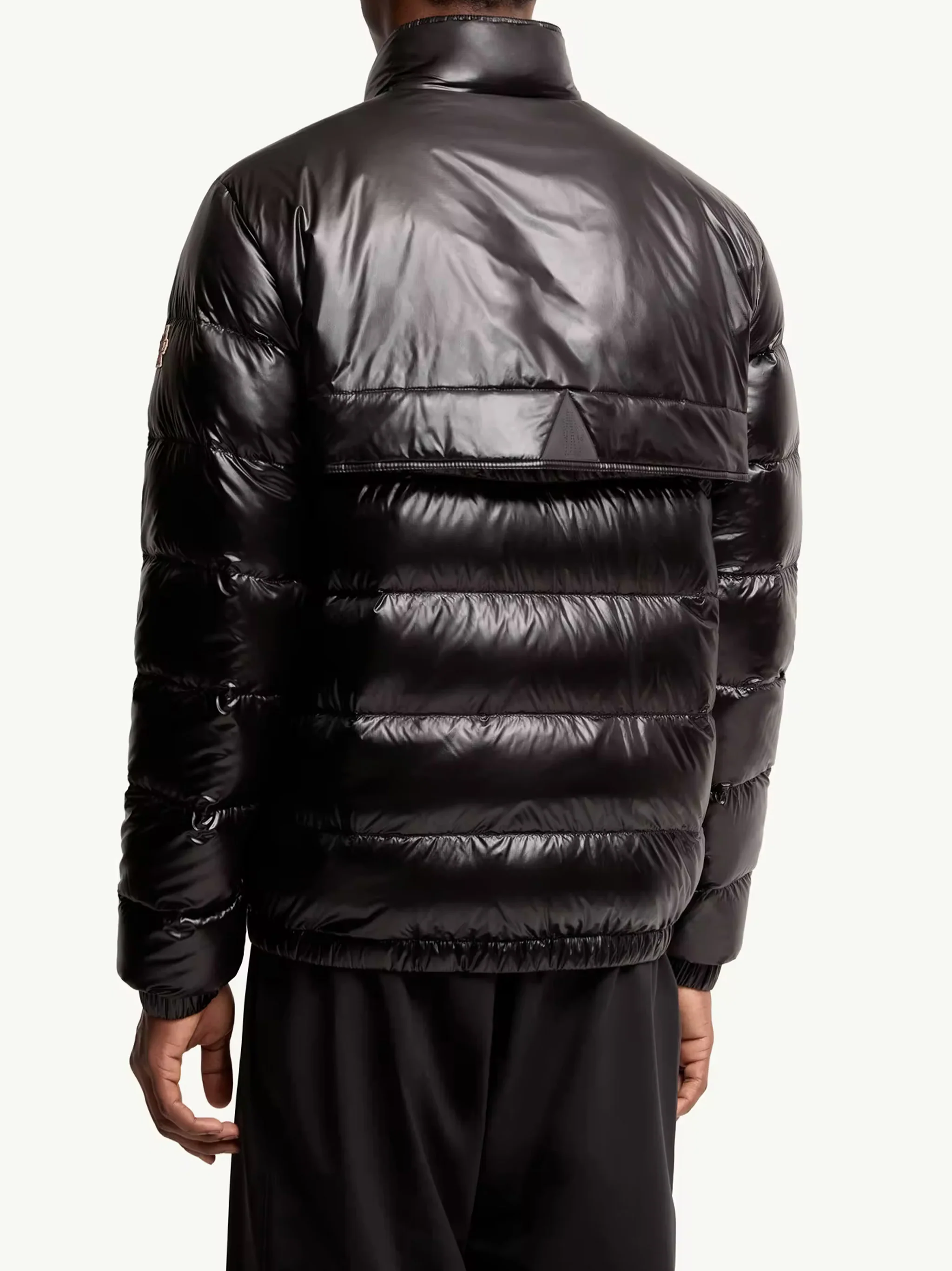 Black Orres Padded Bomber Jacket - Image 3