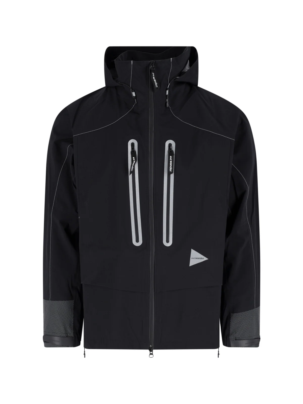 Black Pertex Shield Waterproof Technical Jacket