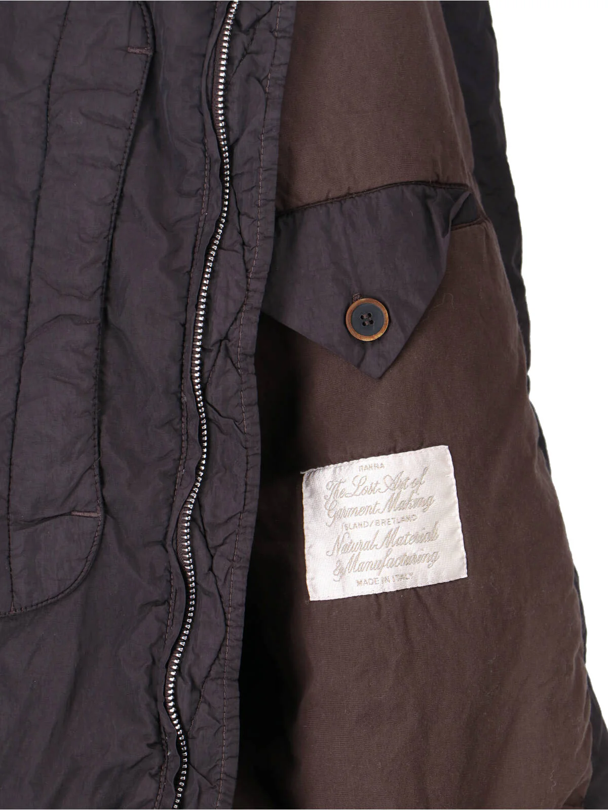 Black Purs Hooded Zip Fabric Jacket - Image 5