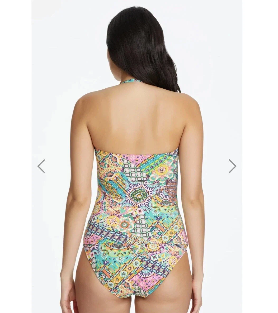 Bleu by Rod Beattie Seriously Sunny Tankini Top Women's Multi Printed DDR2449 - Image 2