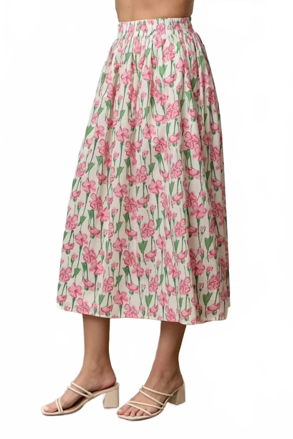 Blossom Skirt In Pink - Image 3