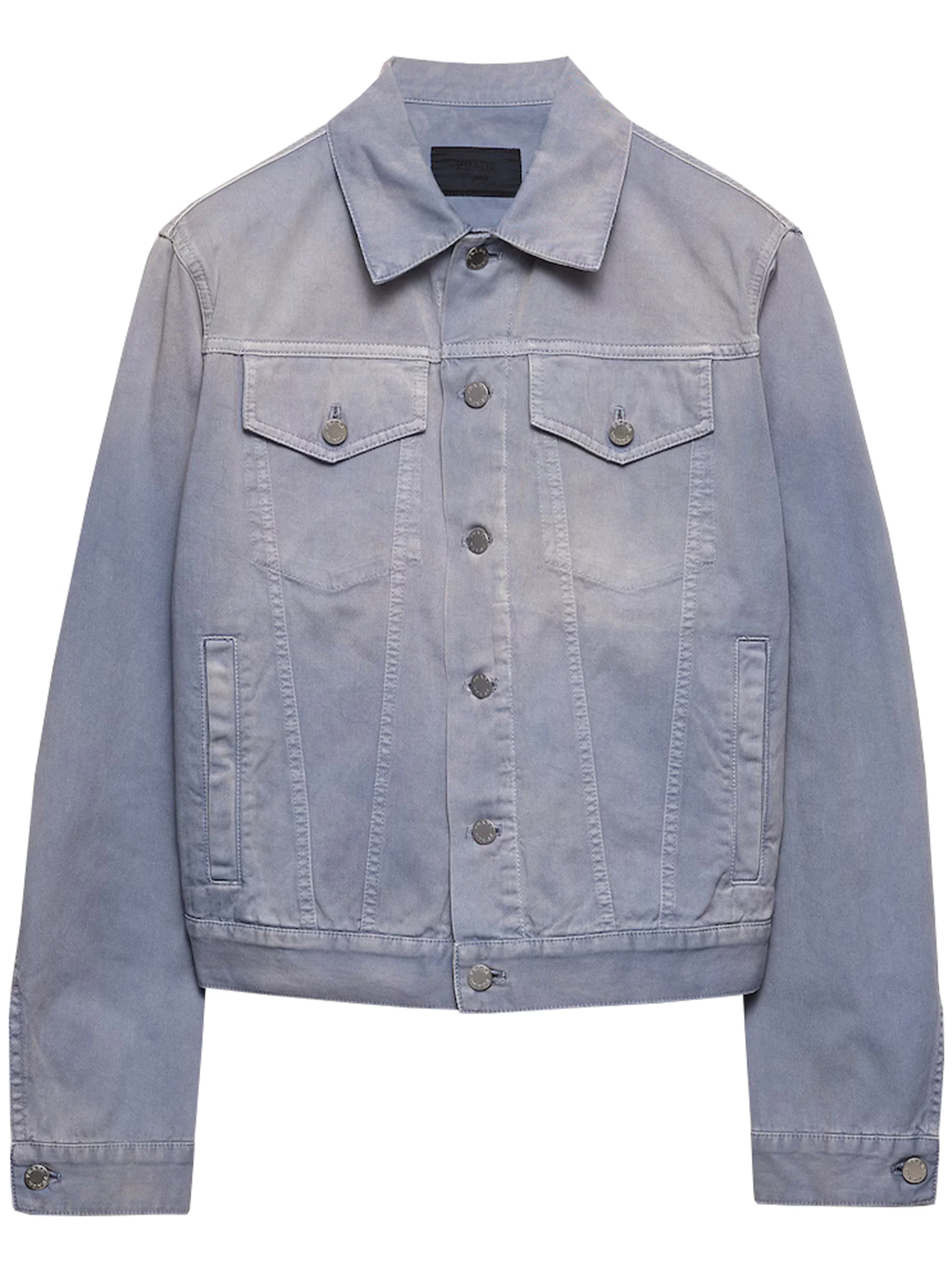 Blouson Structured Button-Up Jacket