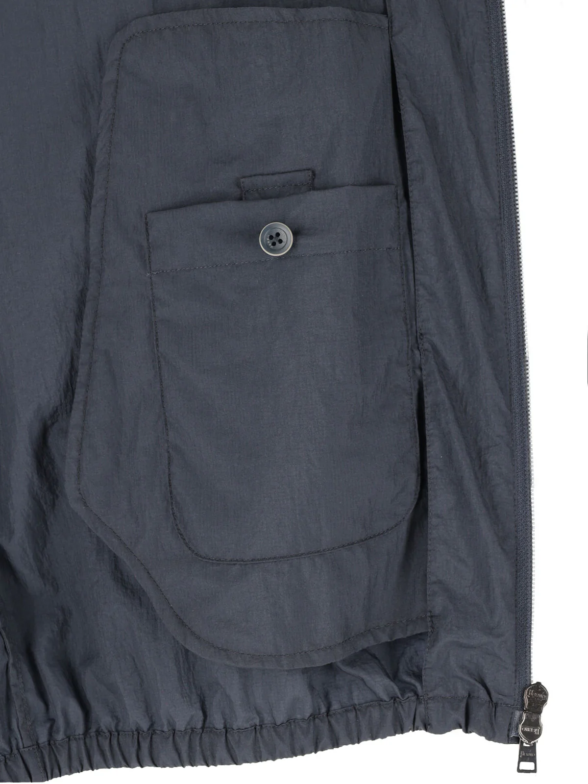 Blue Double-Layer Ripstop Nylon Jacket - Image 4