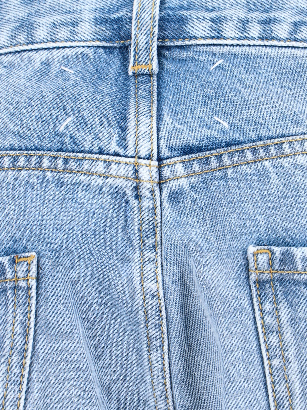 Blue Four Stitches Straight-Leg Denim Jeans - Image 5
