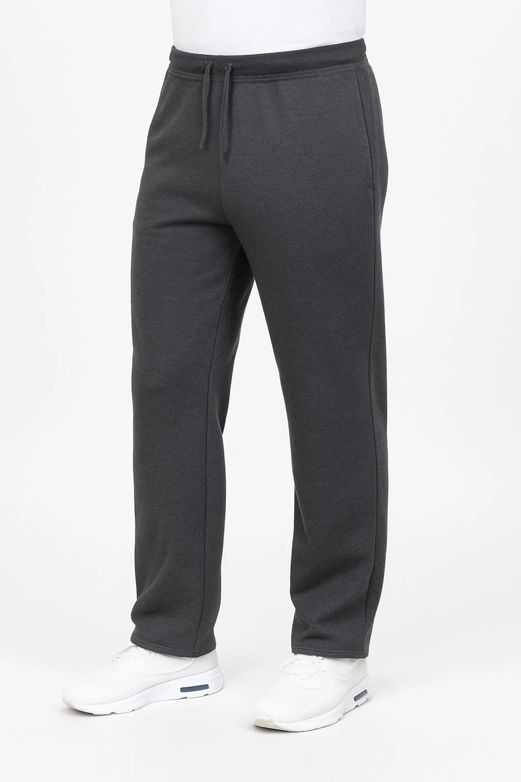 Blue Ice Men's Classic Heavyweight Fleece Sweatpants with Open Bottom - Image 24