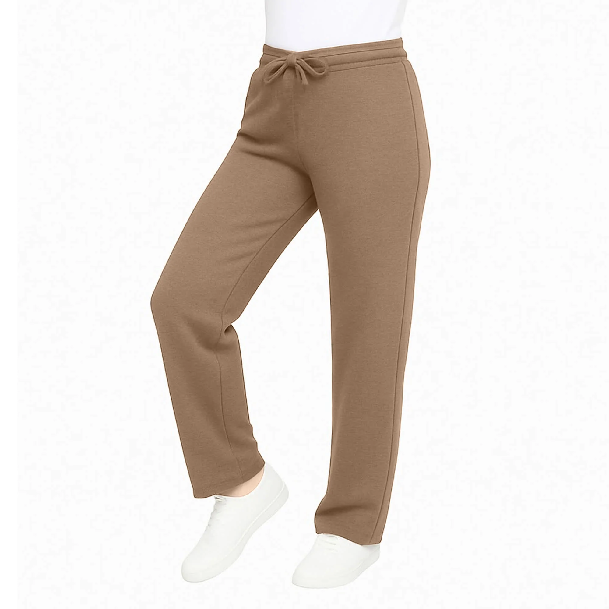 Blue Ice Women's Loose Fit Classic Heavyweight Fleece Sweatpants with Open Bottom - Image 14