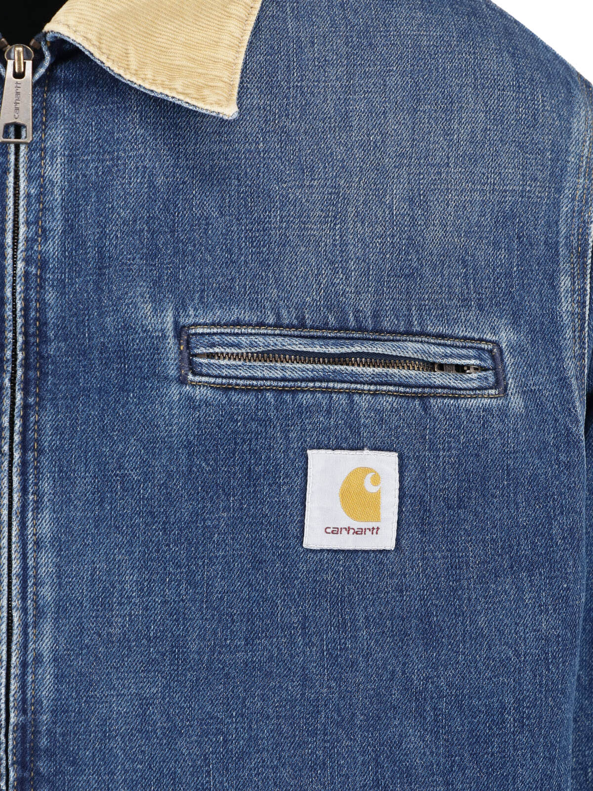 Blue OG Detroit Contrast Collar Jacket - Image 3