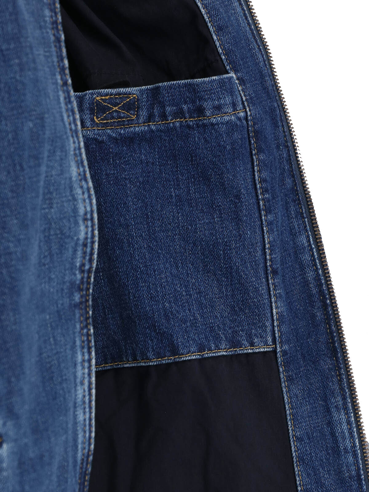 Blue OG Detroit Contrast Collar Jacket - Image 5