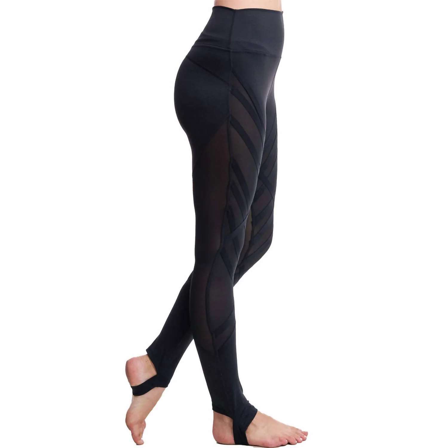 Blurred Lines Leggings In Black - Image 3