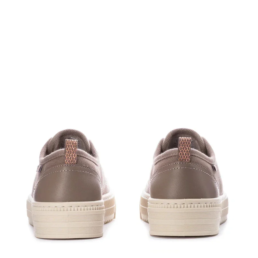 Bobs by Skechers Copa 114640-TPE Sneaker Womens B Taupe Platform Shoes RHS8459 - Image 4