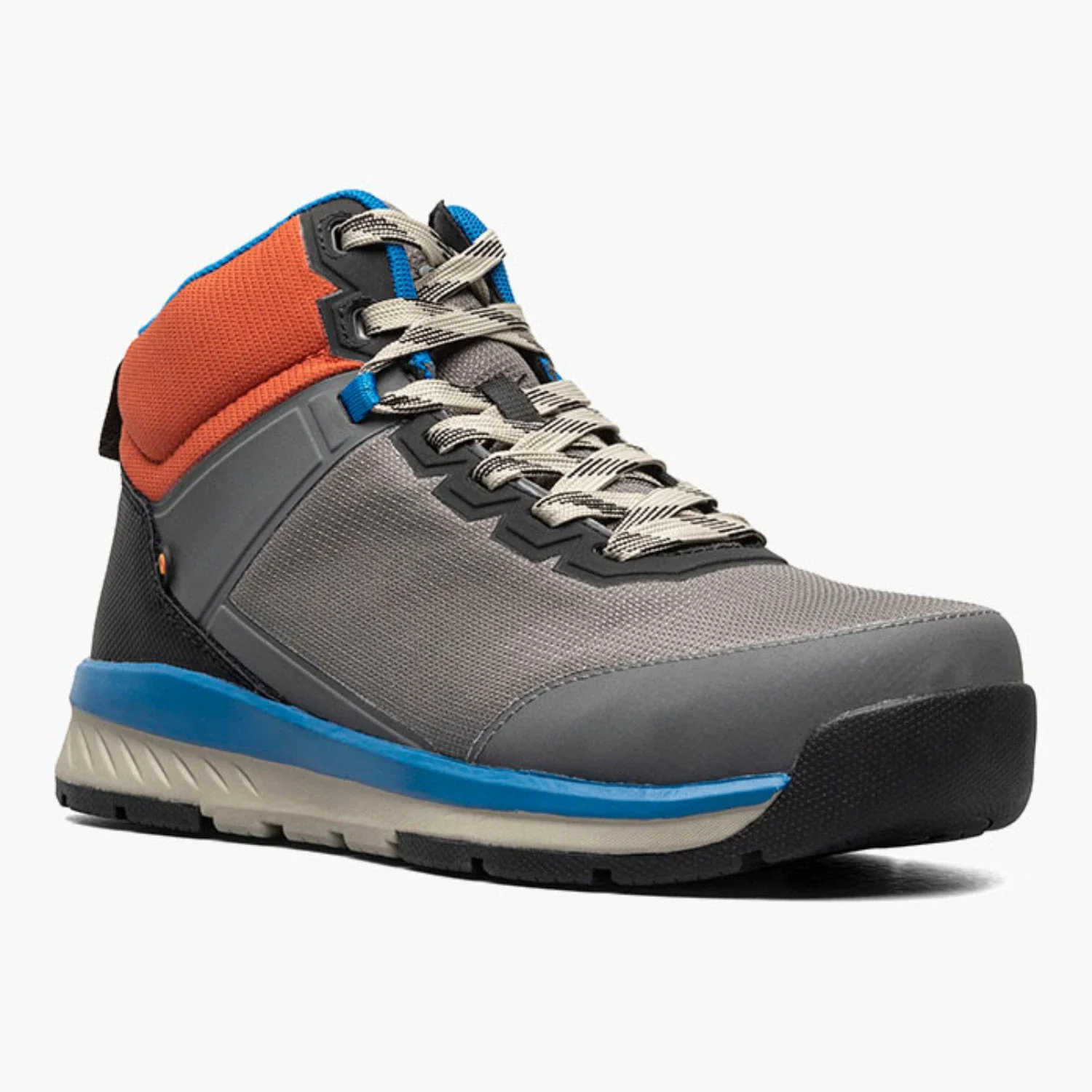 Bogs Slate Mid CT 78989CT-062 Men's Gray Composite Toe Work Boots HTAT932
