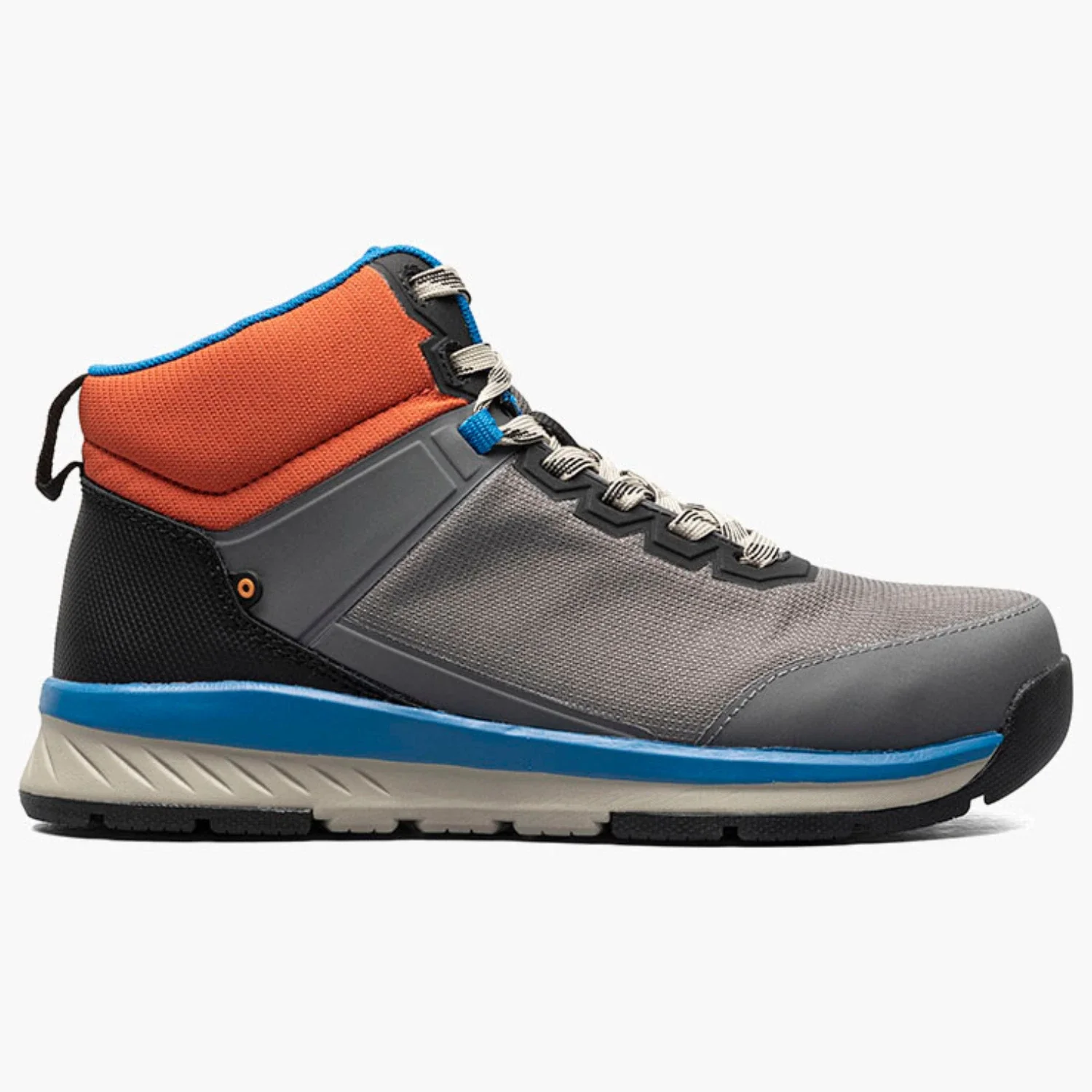 Bogs Slate Mid CT 78989CT-062 Men's Gray Composite Toe Work Boots HTAT932 - Image 2