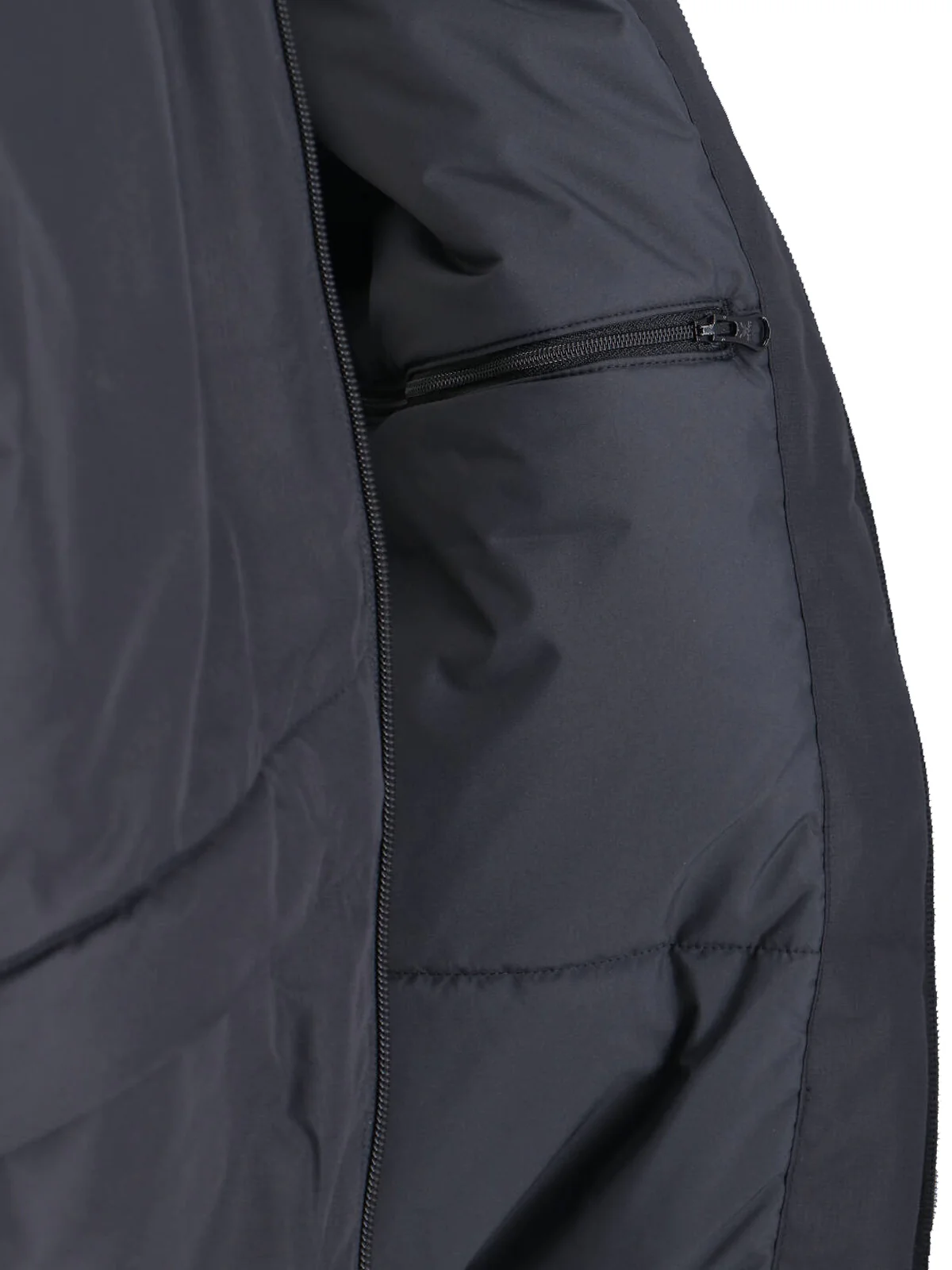 Bomber Jacket with Contrast Stripes and Zip Closure - Image 5