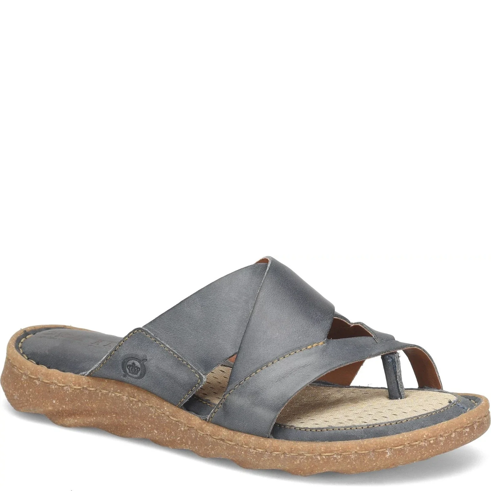 Born Sorja Sport BR0056634 Sandals Women's Navy Leather Slip On RHS8256