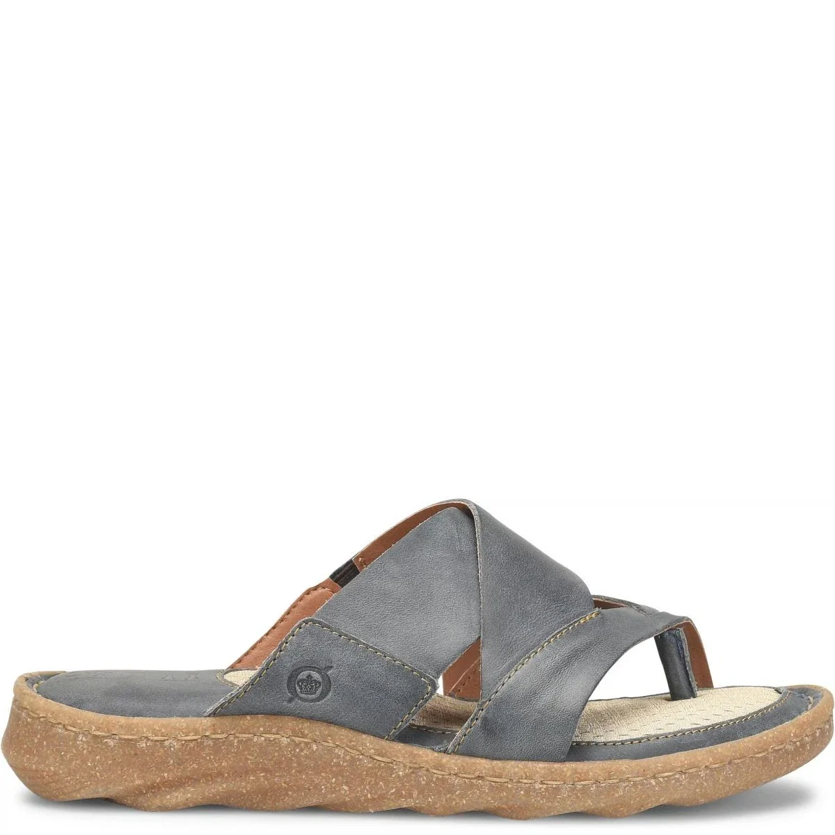 Born Sorja Sport BR0056634 Sandals Women's Navy Leather Slip On RHS8256 - Image 3