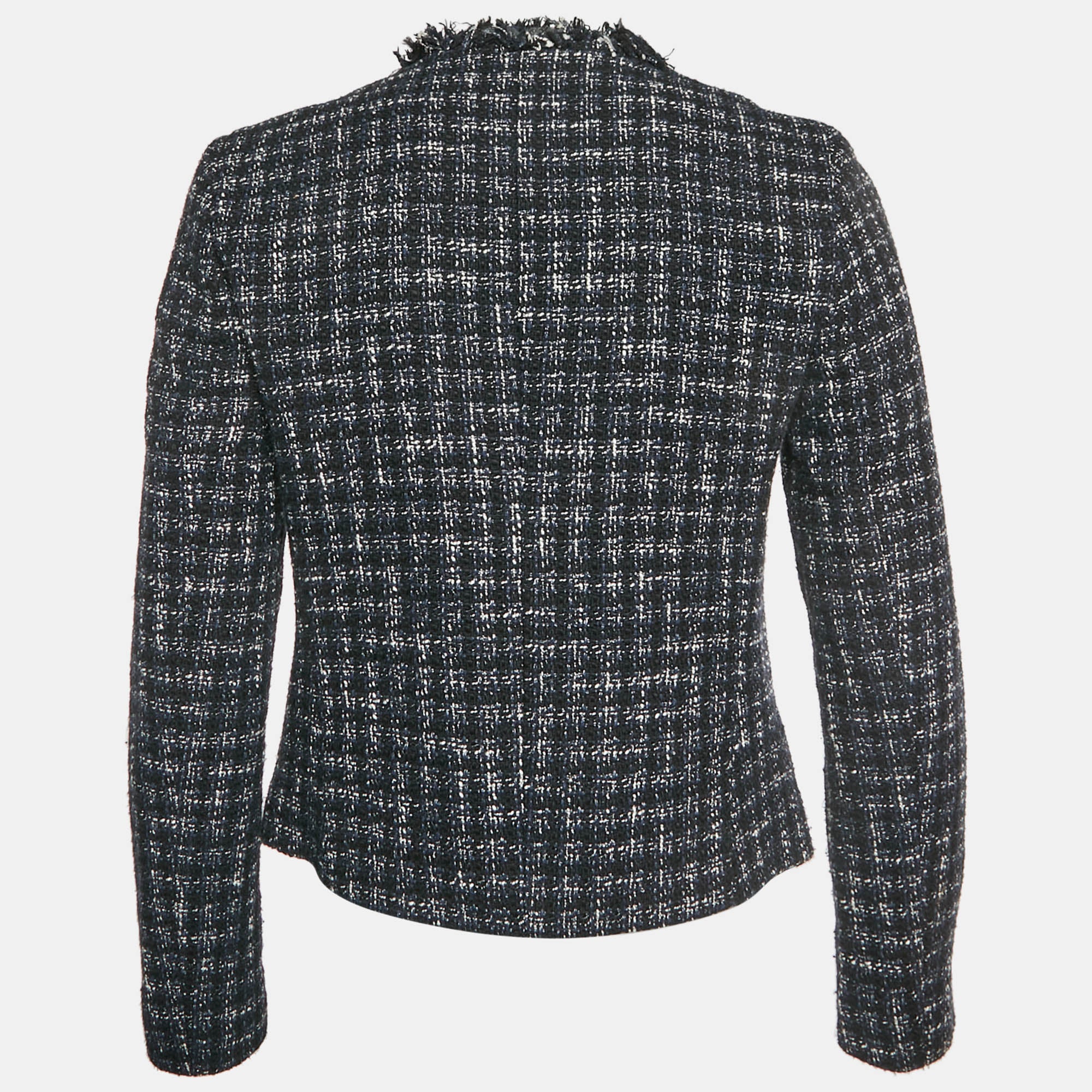 Boss By Hugo Boss Blue Tweed Jicara Jacket - Image 2