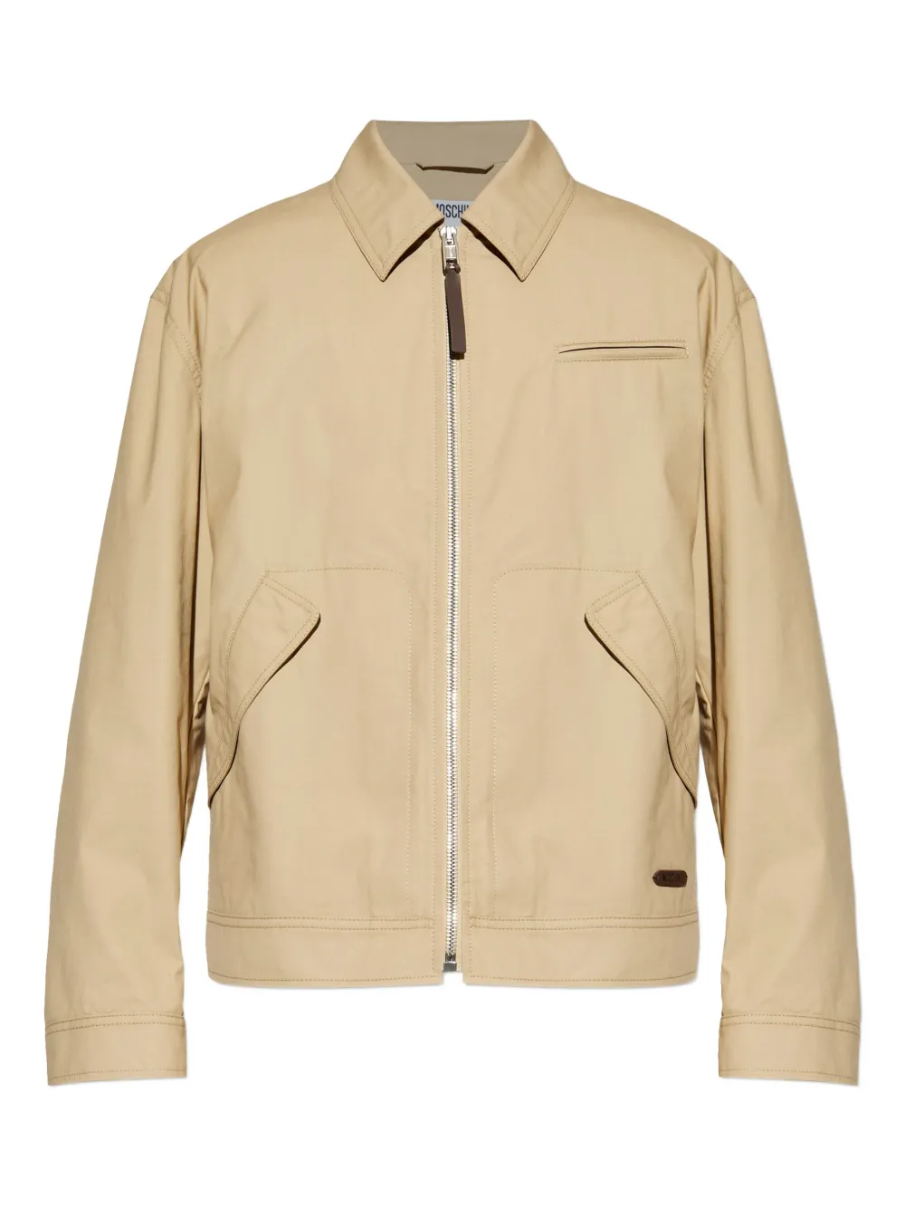 Boxy Silhouette Moschino Capospalla Jacket