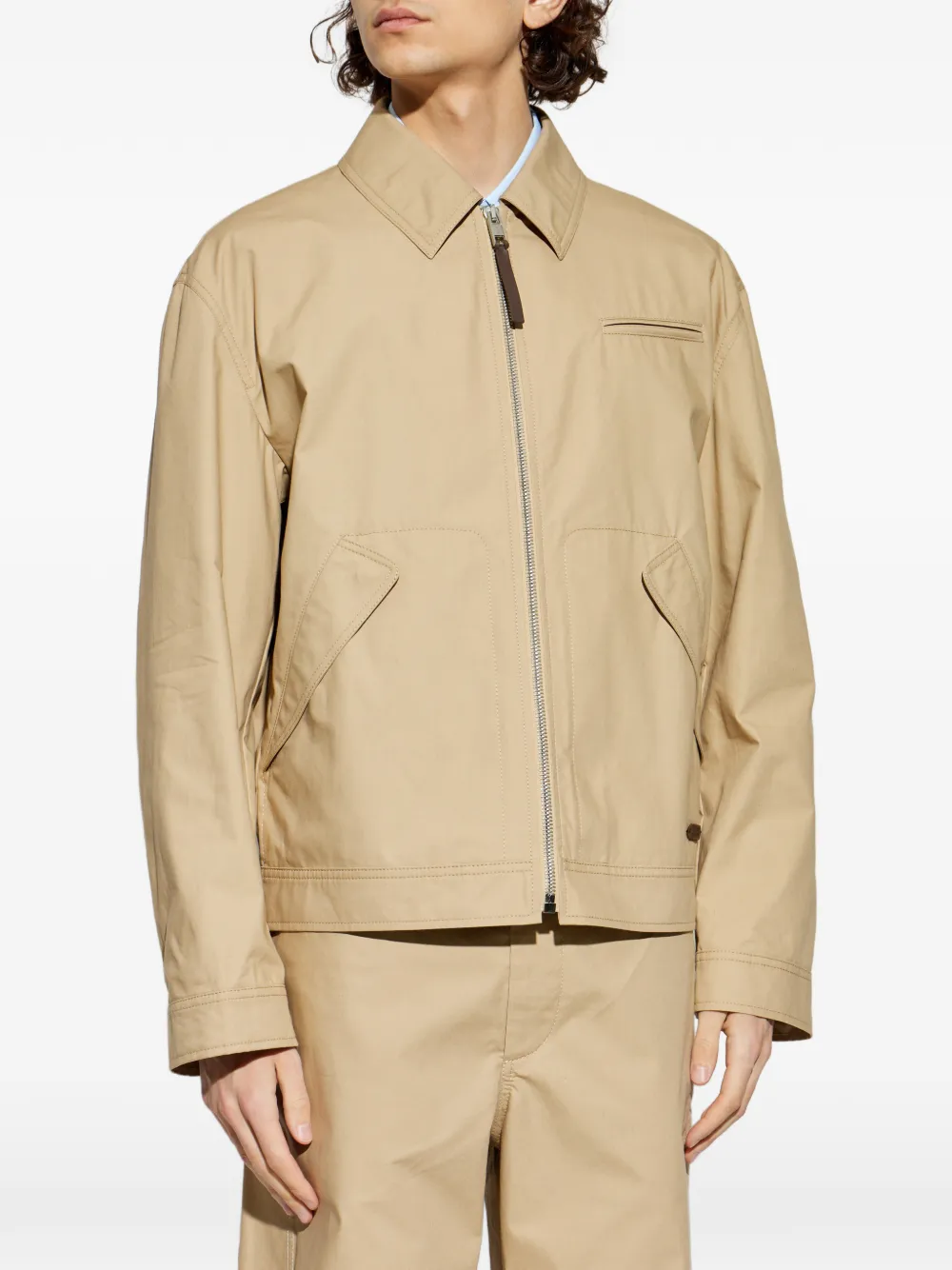 Boxy Silhouette Moschino Capospalla Jacket - Image 3