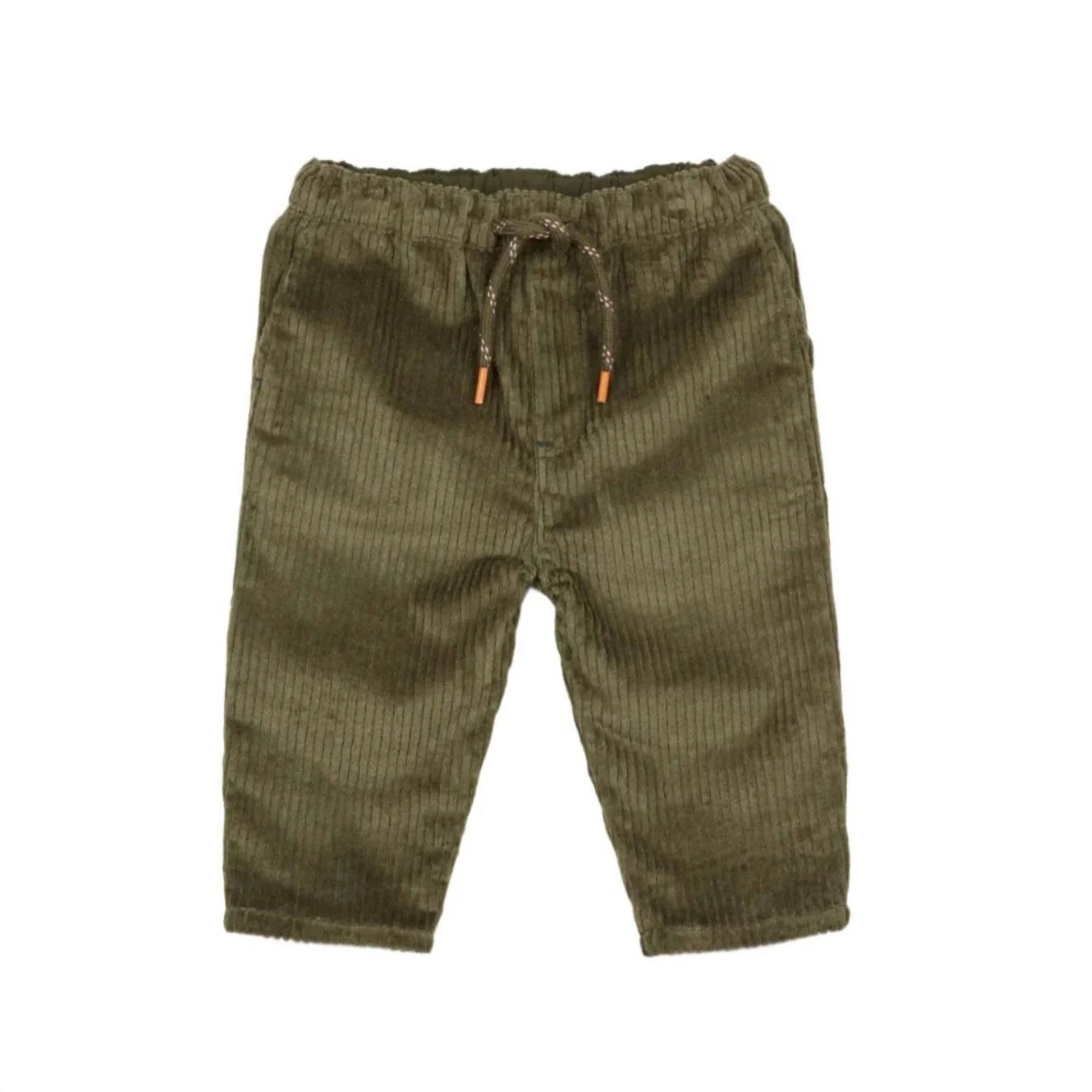 Boy's Corduroy Pants In Khaki