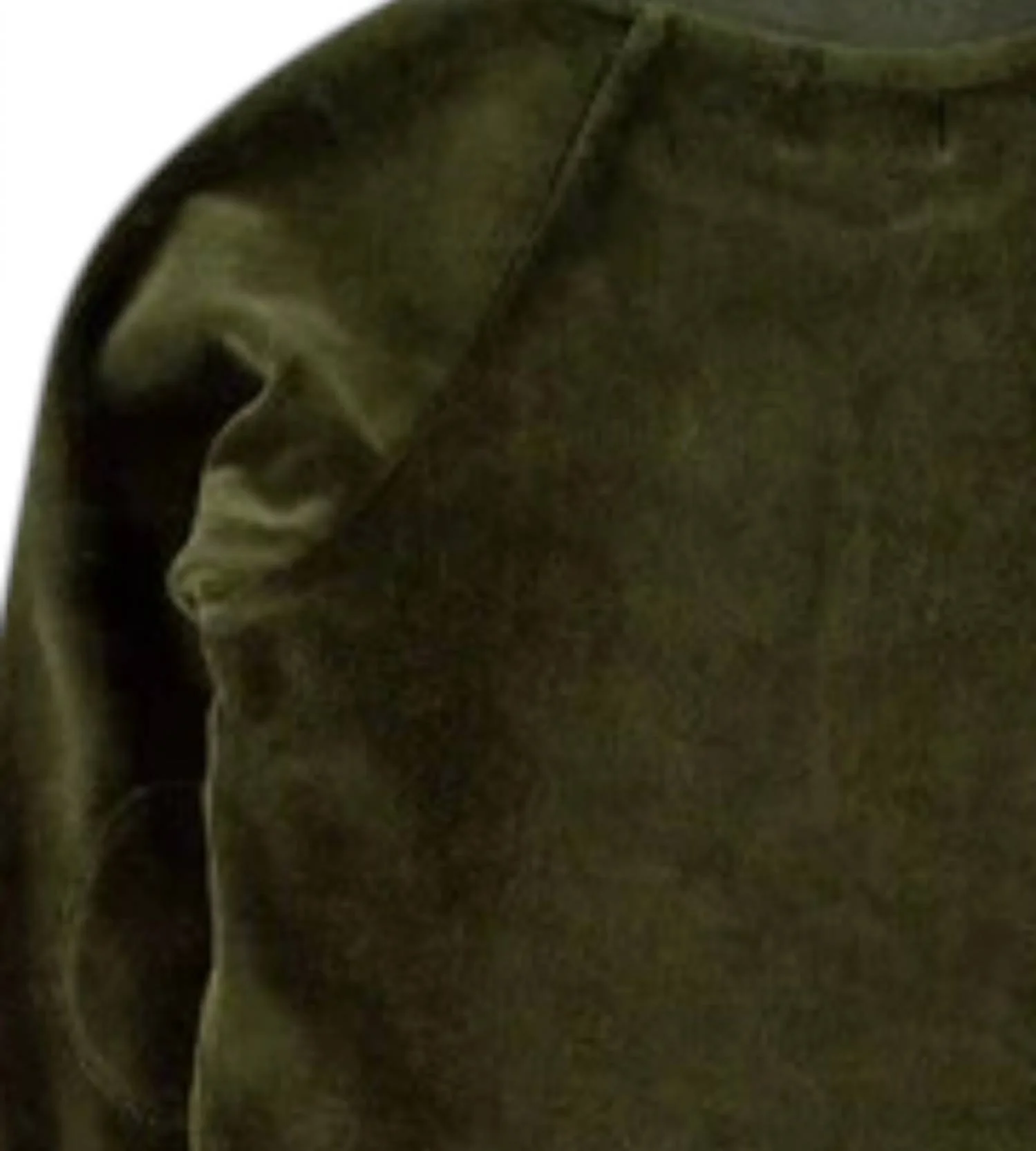 Boys' Iggy Pullover Corduroy Sweatshirt In Evergreen - Image 2