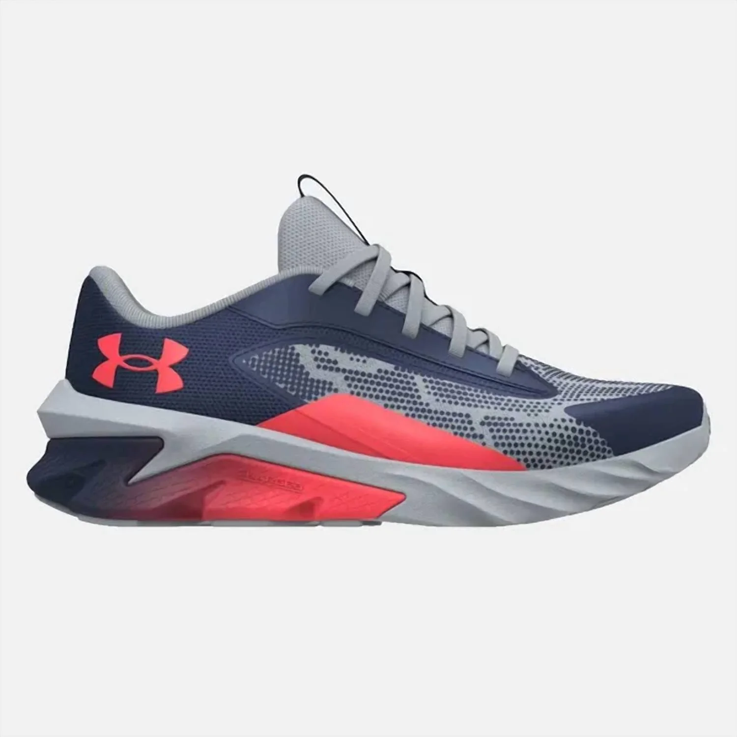 Boy's Pre-School Ua Scramjet 4 Shoe In Midnight Navy